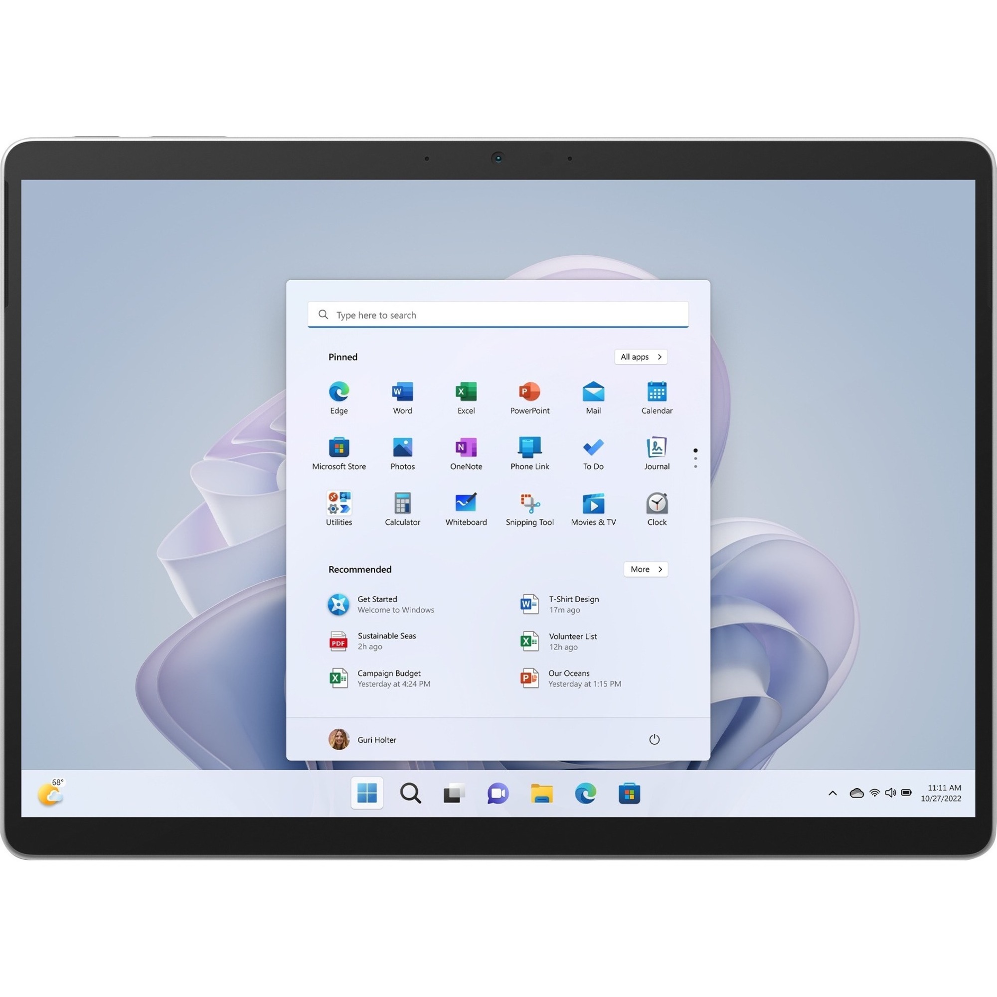 Microsoft Surface Pro 9 Tablet - 13" - 32 GB - 1 TB SSD - Windows 10 Pro - Platinum