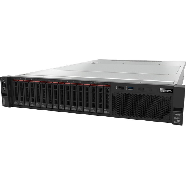 Lenovo ThinkSystem SR590 7X99UJ2100 2U Rack Server - Serial ATA/600 Controller