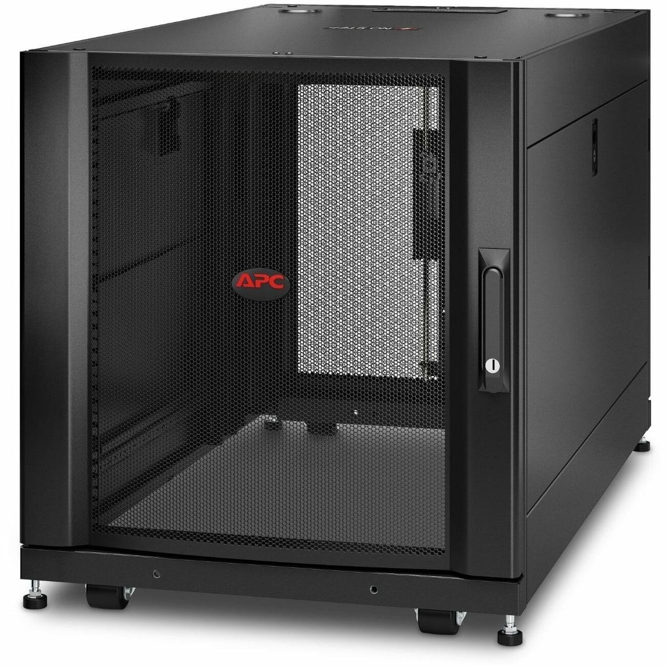 APC NetShelter SX, Server Rack Enclosure, 12U, Black, 658H x 600W x 1070D mm [TAA]