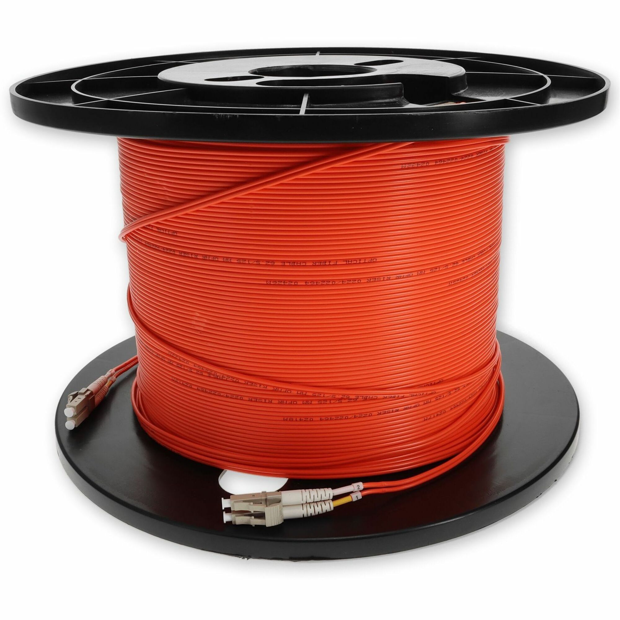 AddOn 175m LC to LC Orange OM1 Duplex OFNR (Riser-Rated) MMF Fiber Patch Cable