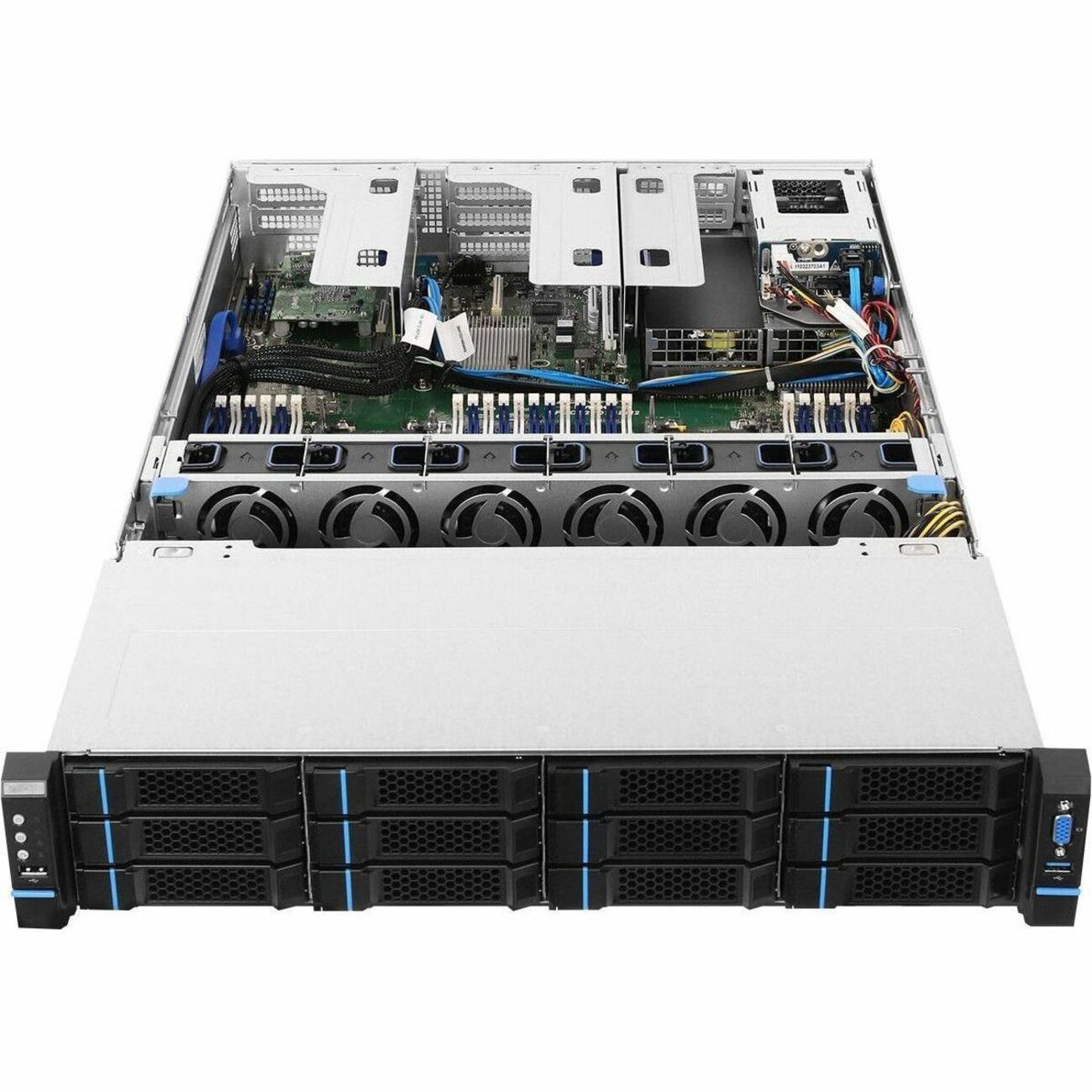 ASRock Rack RM237-C622LM2 Barebone System - 2U Rack-mountable - Socket P LGA-3647 - 2 x Processor Support