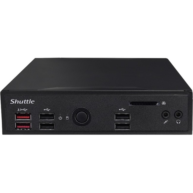 Shuttle XPC slim DS10U3 Barebone System - Slim PC - Core i3 8th Gen i3-8145U 2.10 GHz