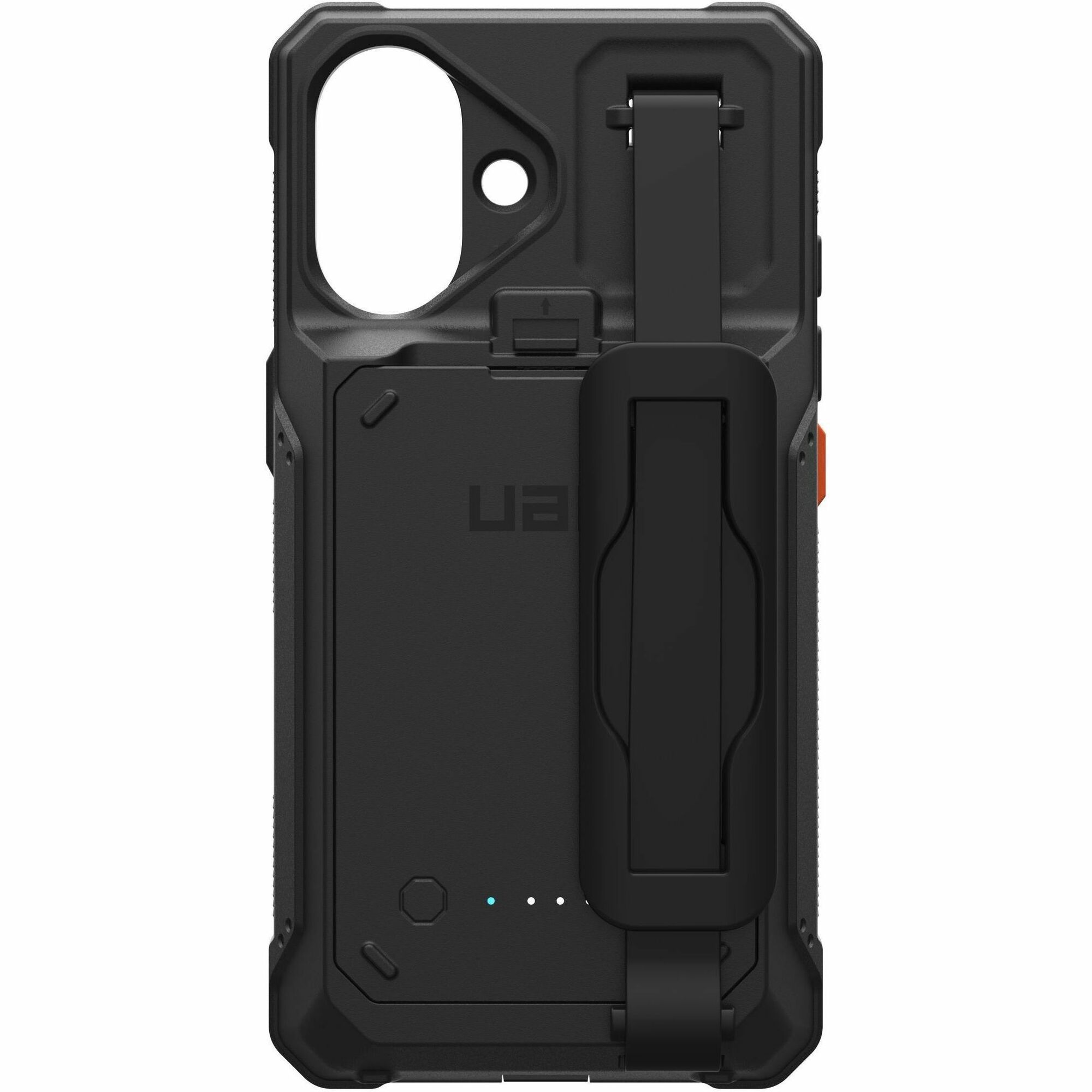 Urban Armor Gear Workflow Rugged Carrying Case Apple iPhone SE, iPhone 12, iPhone 12 Pro, iPhone 13, iPhone 14, iPhone 15, iPhone 16, iPhone 16e Smartphone - Black