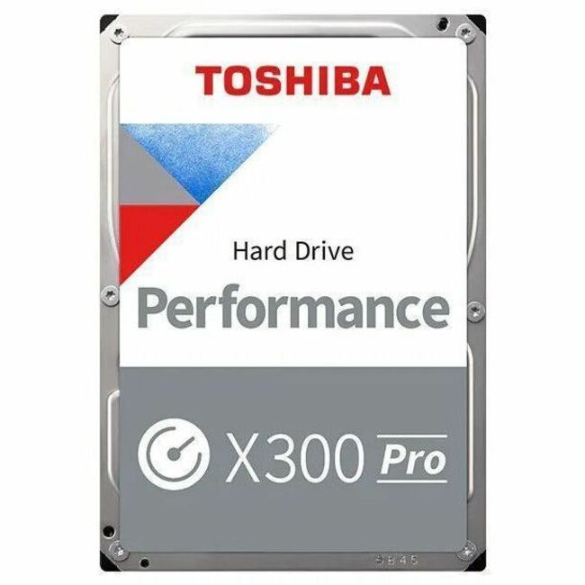 Toshiba X300 Pro HDWR71AXZSTB 10 TB Hard Drive - 3.5" Internal - SATA (SATA/600) - Conventional Magnetic Recording (CMR) Method