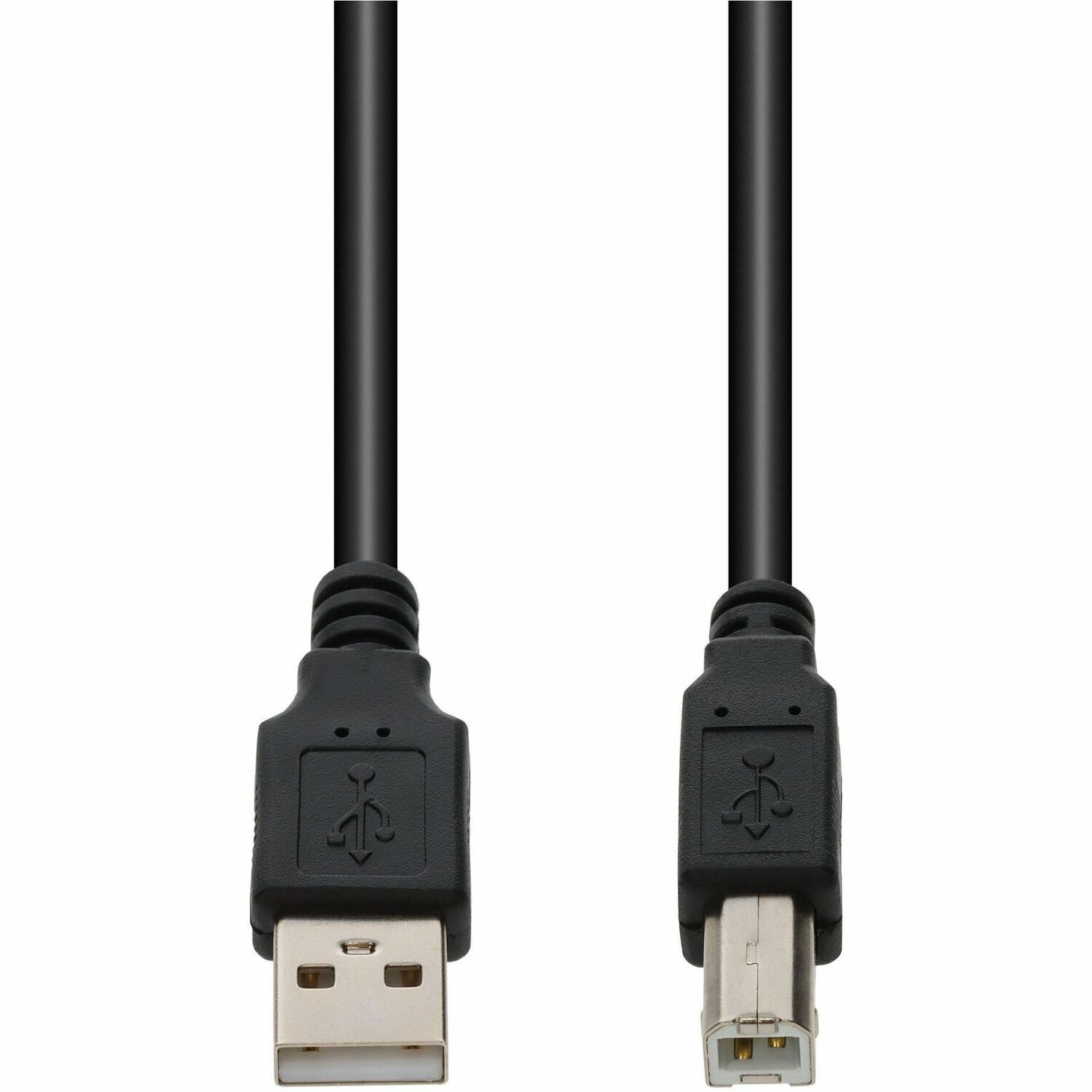AddOn 9m USB A 2.0 (Male) to USB B 2.0 (Male) Black Cable, 480Mbps