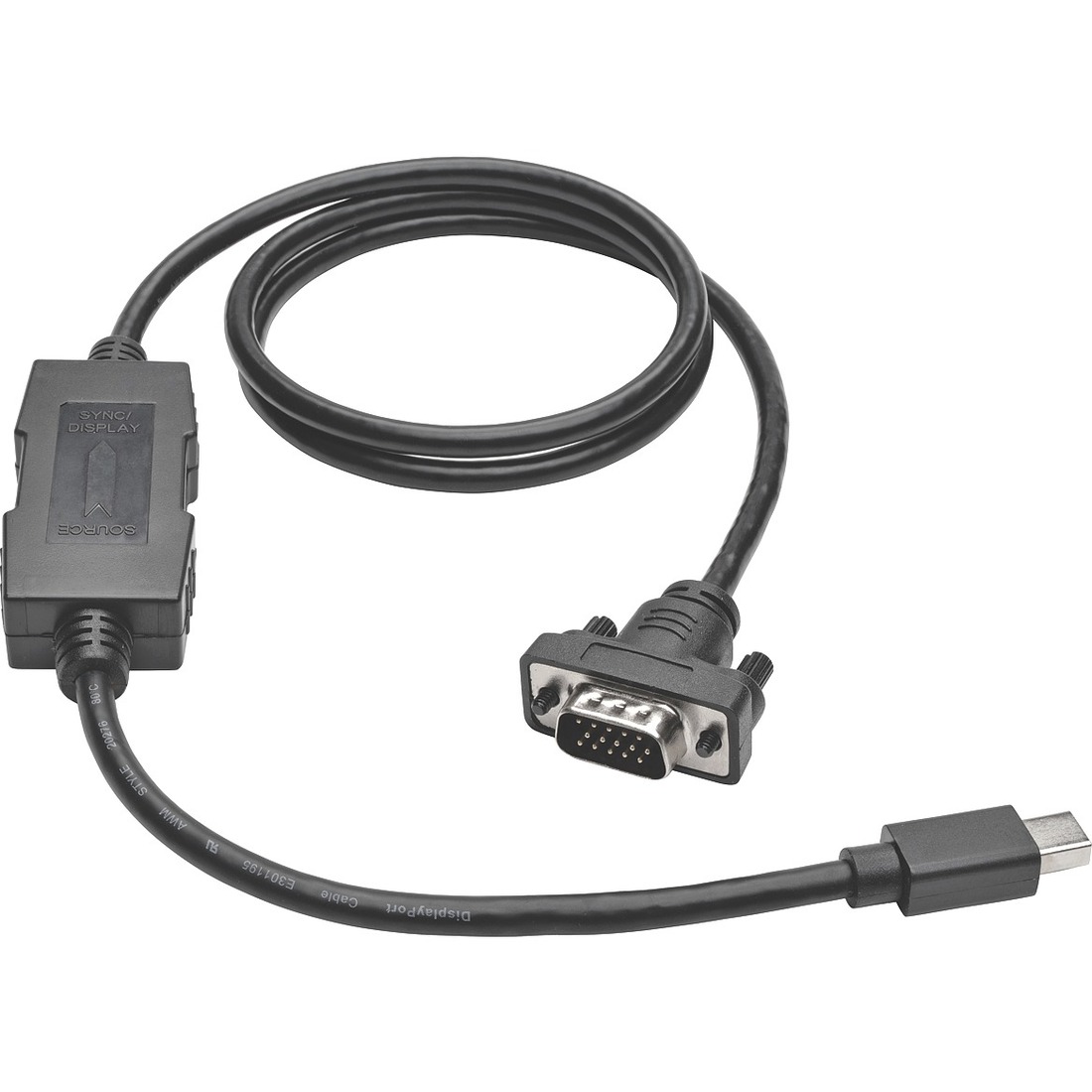 Eaton Tripp Lite Series Mini DisplayPort 1.2 to VGA Active Adapter Cable (M/M), 3 ft. (0.9 m), TAA