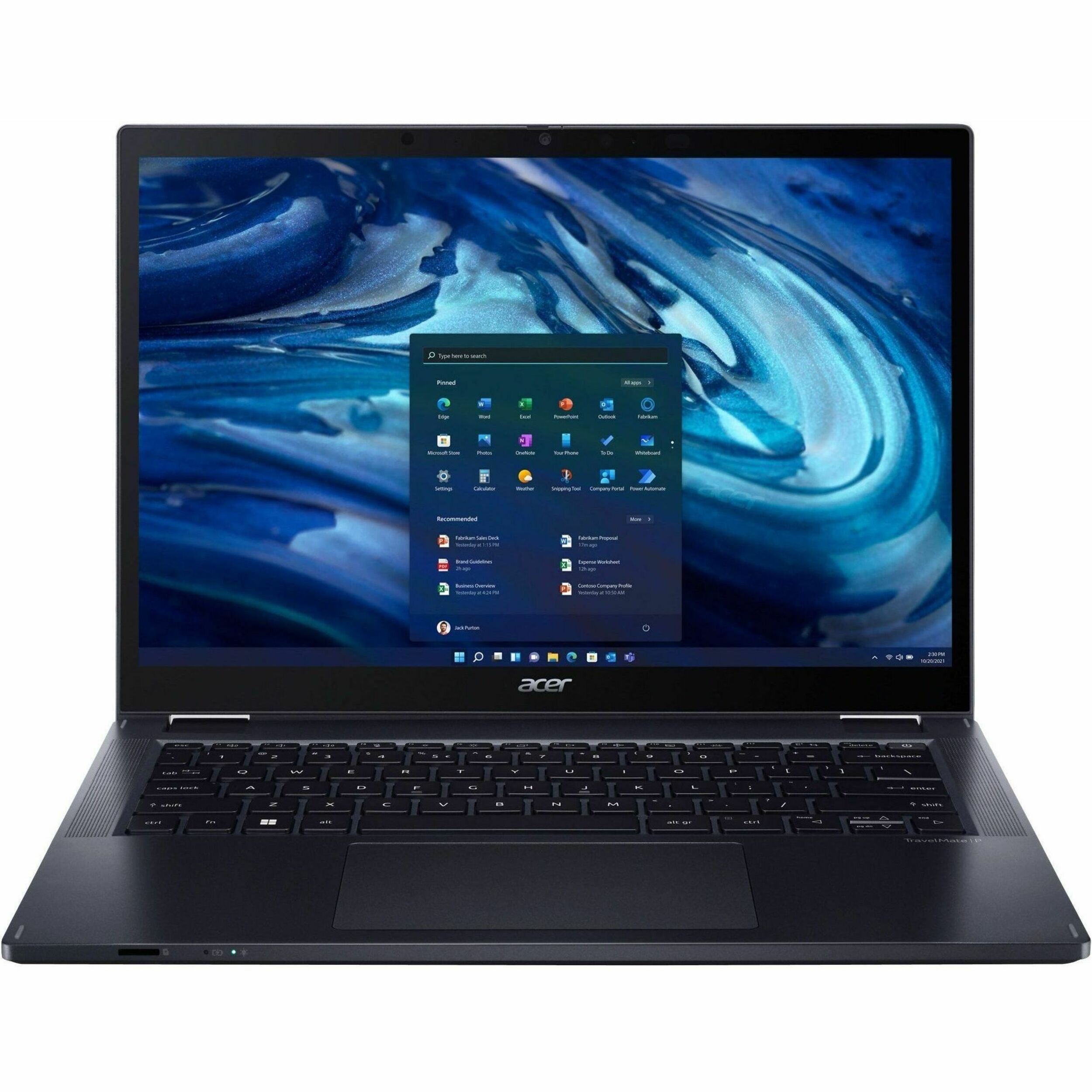 Acer TravelMate Spin P4 TMP414RN-52 TMP414RN-52-711D 14" Touchscreen Convertible 2 in 1 Notebook - WUXGA - 60 Hz - Intel Core i7 12th Gen i7-1260P - 16 GB - 512 GB SSD - English Keyboard - Slate Blue