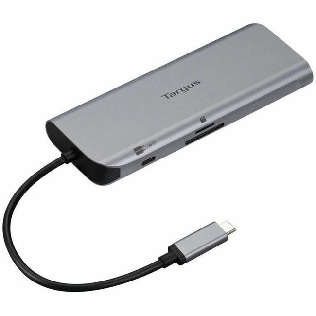 Targus USB-C Alt. Mode Dual HDMI 4K Mobile Dock with 140W EPR Pass-Thru & SD Reader