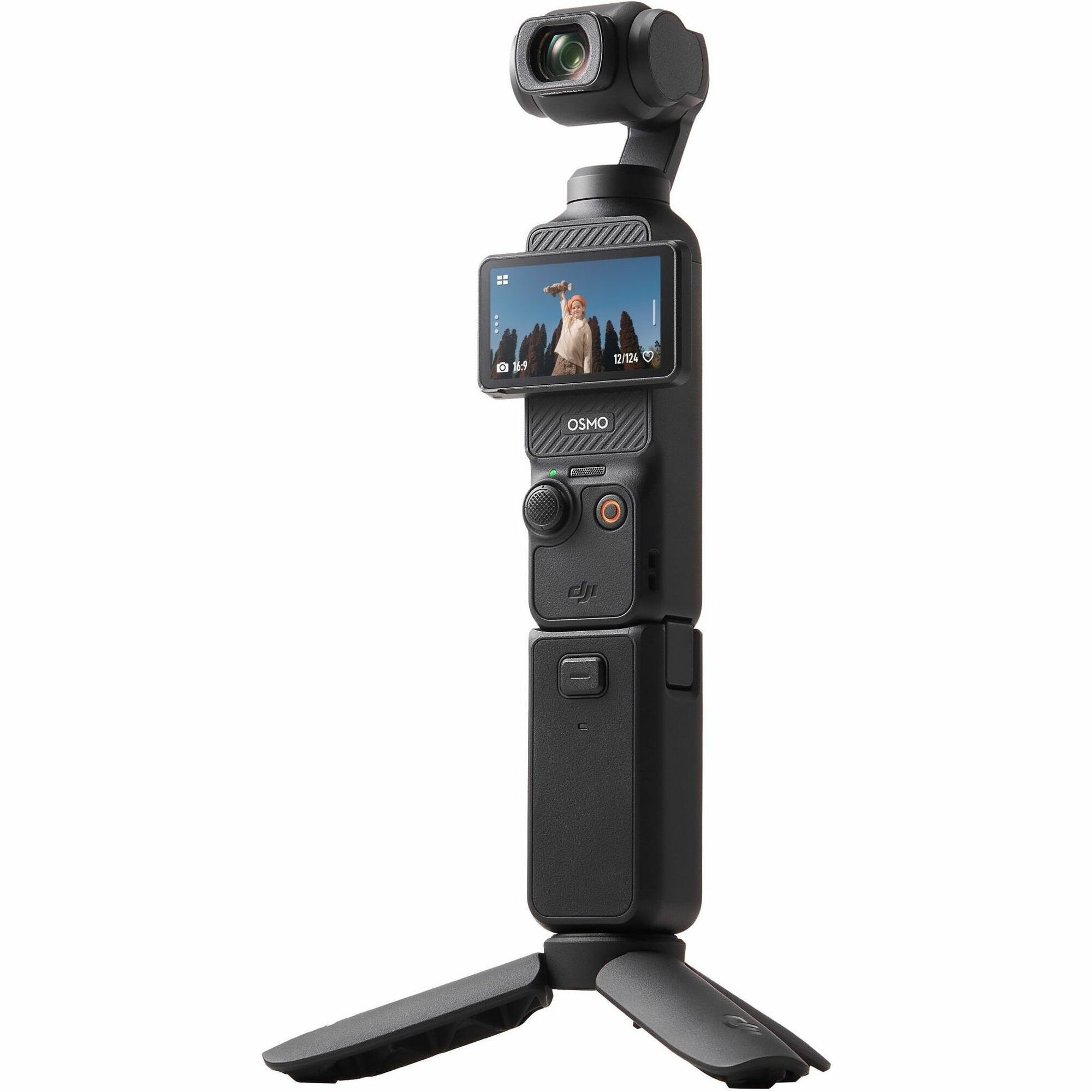 DJI Digital Camcorder - 2" OLED Touchscreen - 1" CMOS - High Dynamic Range (HDR) - 4K