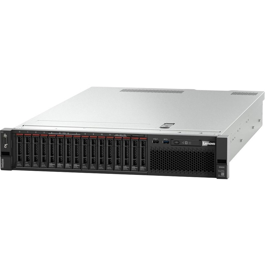 Lenovo ThinkSystem SR850 7X19A053NA 2U Rack Server - 4 Xeon Gold 6230 2.10 GHz - 128 GB RAM - Serial ATA/600 Controller
