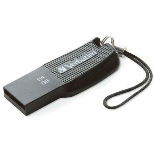 Verbatim 64GB Ergo USB Flash Drive - Black