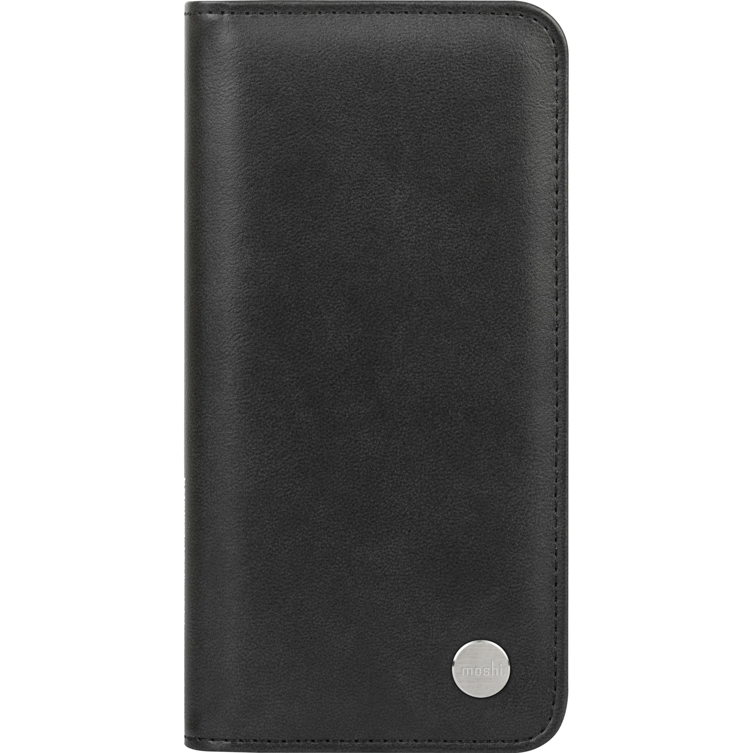 Moshi Overture Carrying Case (Wallet) Apple iPhone 13 Smartphone - Jet Black