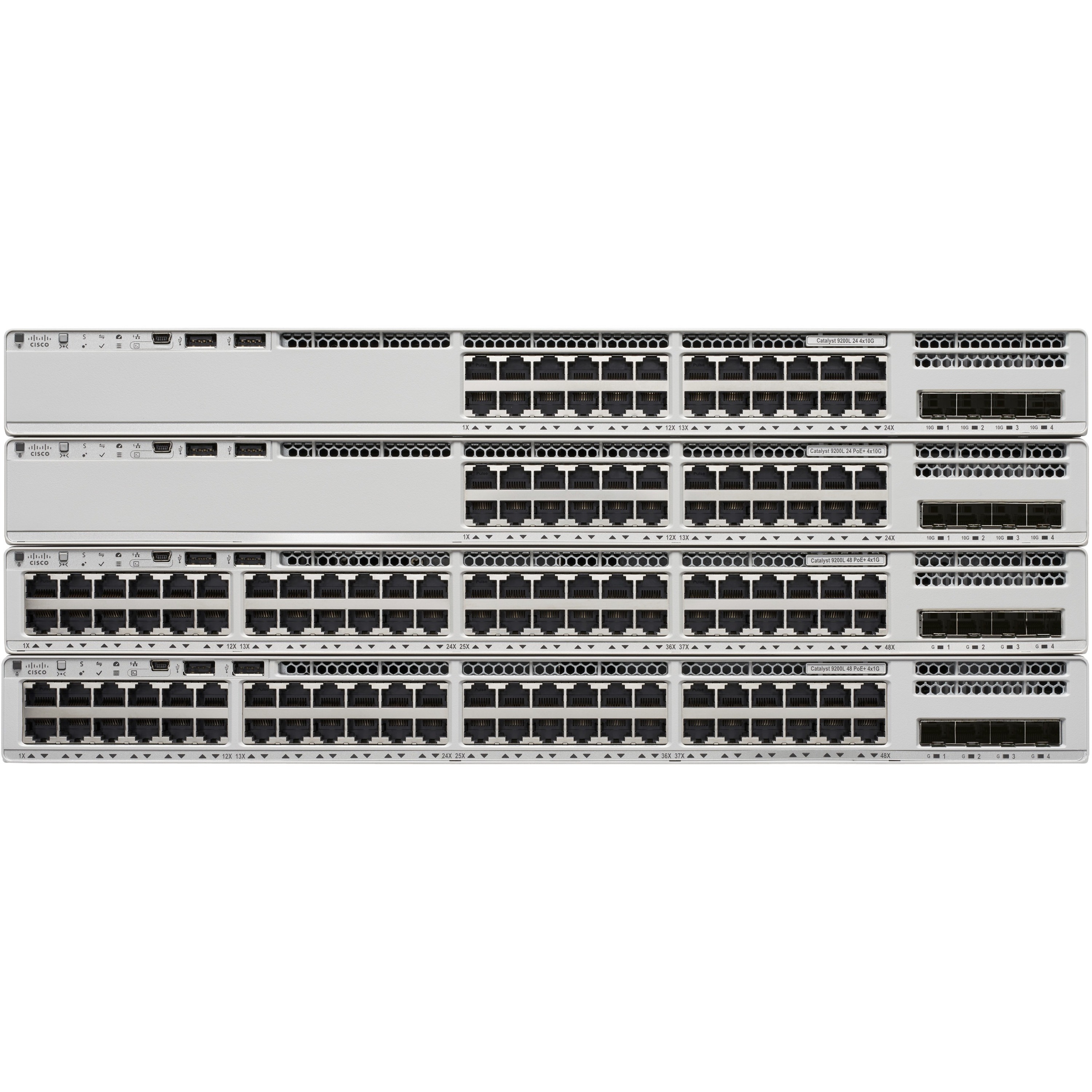 Cisco Catalyst 9200L48-port Partial PoE+ 4x1G Uplink Switch, Network Essentials