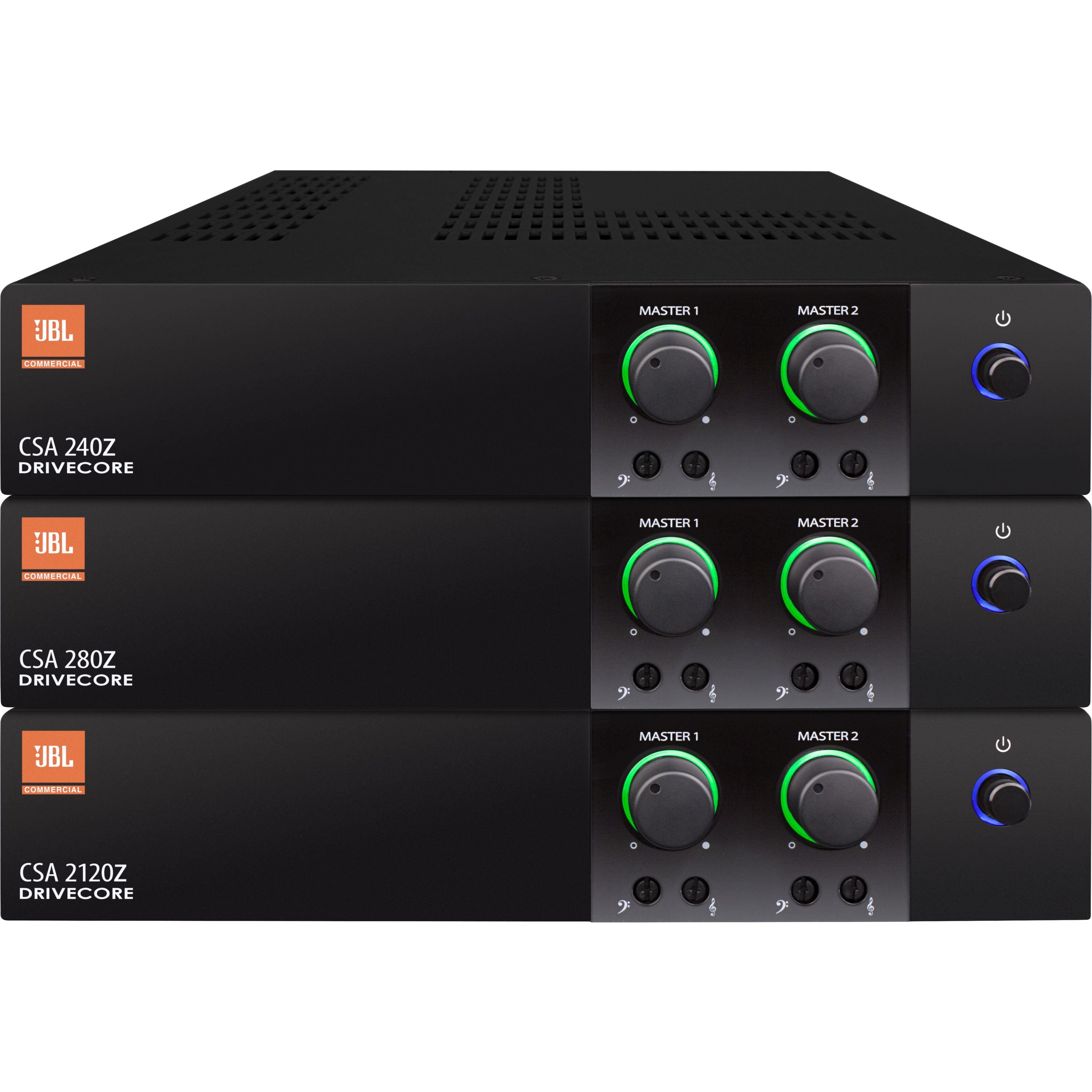 JBL Commercial CSA 280Z Amplifier - 160 W RMS - 2 Channel