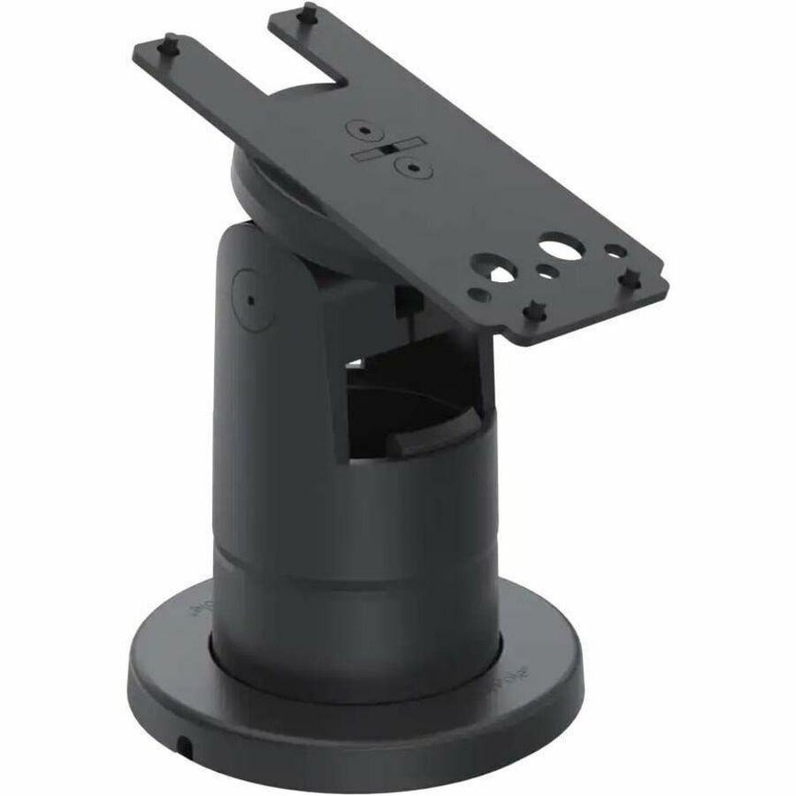 SpacePole MultiGrip Mounting Plate for Payment Terminal, POS Equipment - Black