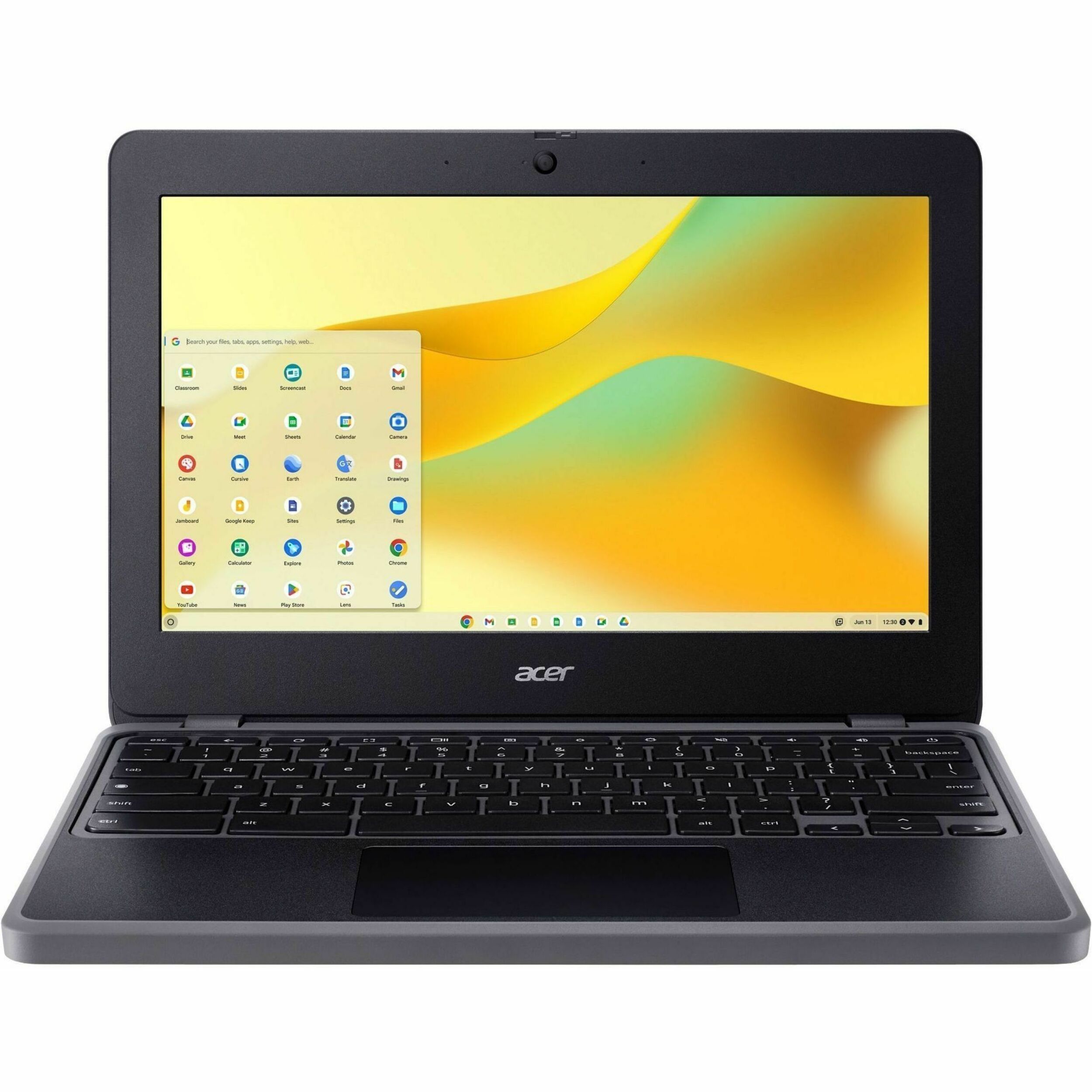Acer Chromebook 511 C736 C736-C32E 11.6" Chromebook - WXGA - 60 Hz - Intel N-Series N100 - 8 GB - 32 GB Flash Memory - English (US) Keyboard - Shale Black