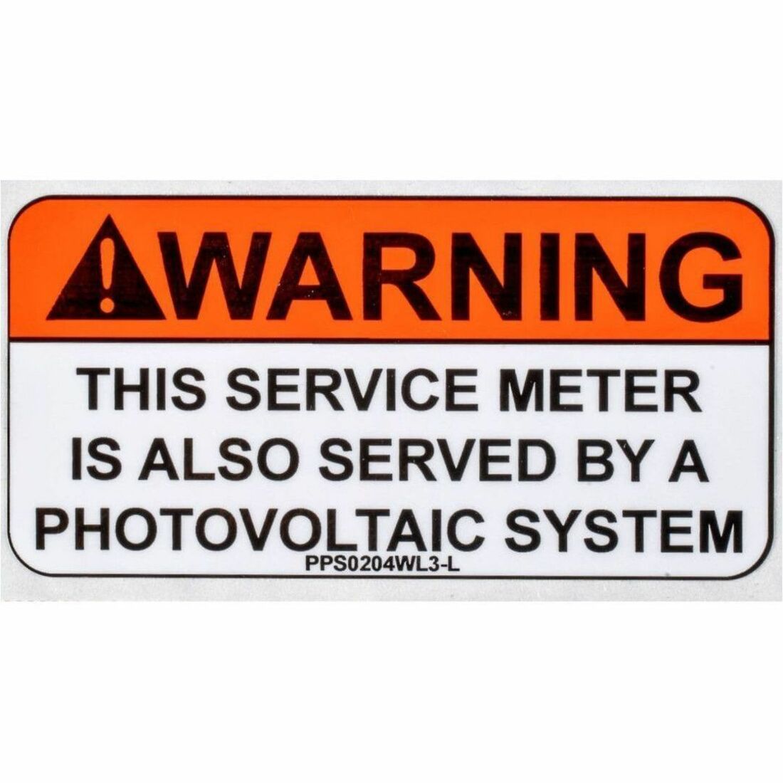 Panduit Solar Label