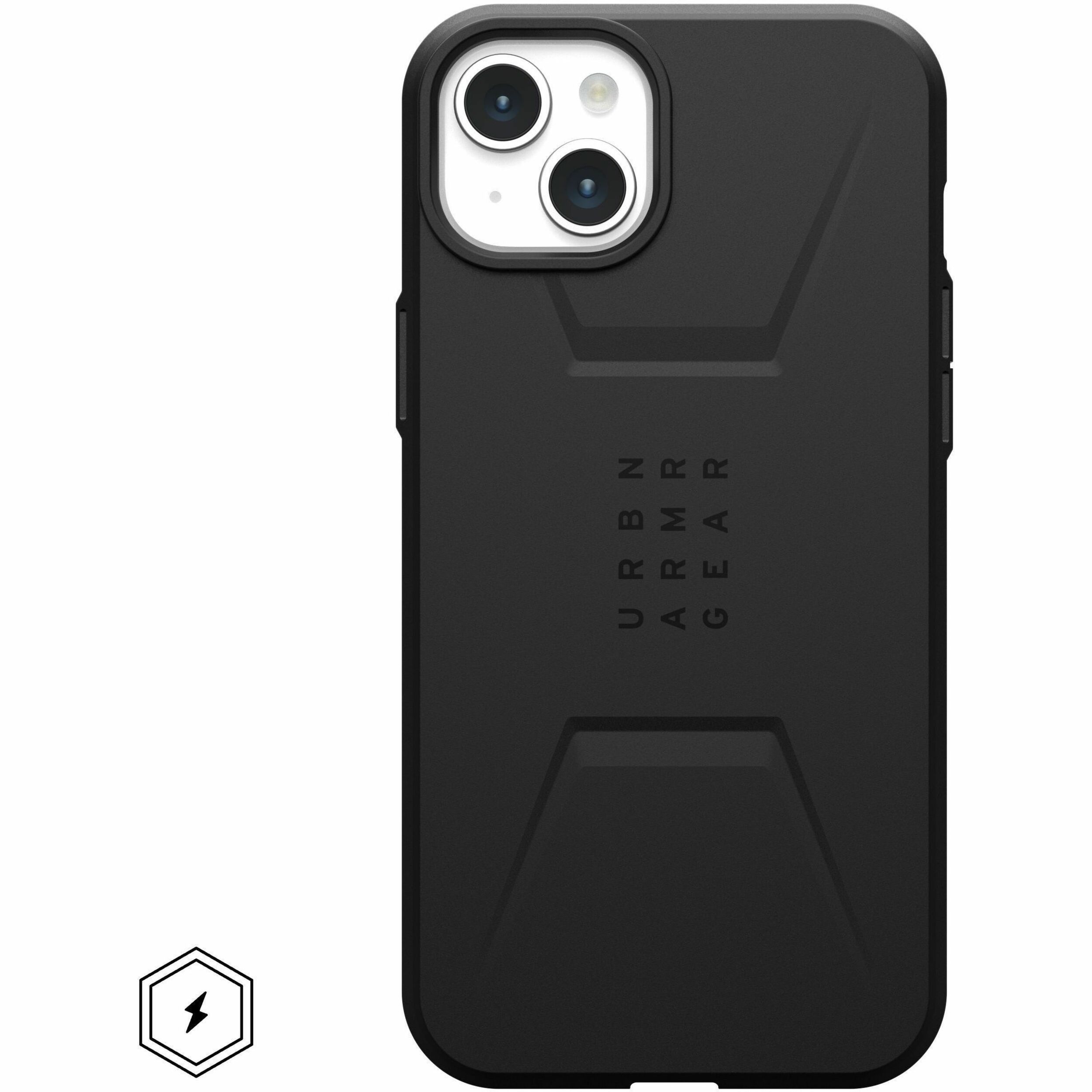 Urban Armor Gear Civilian iPhone 15 Plus Case - Black