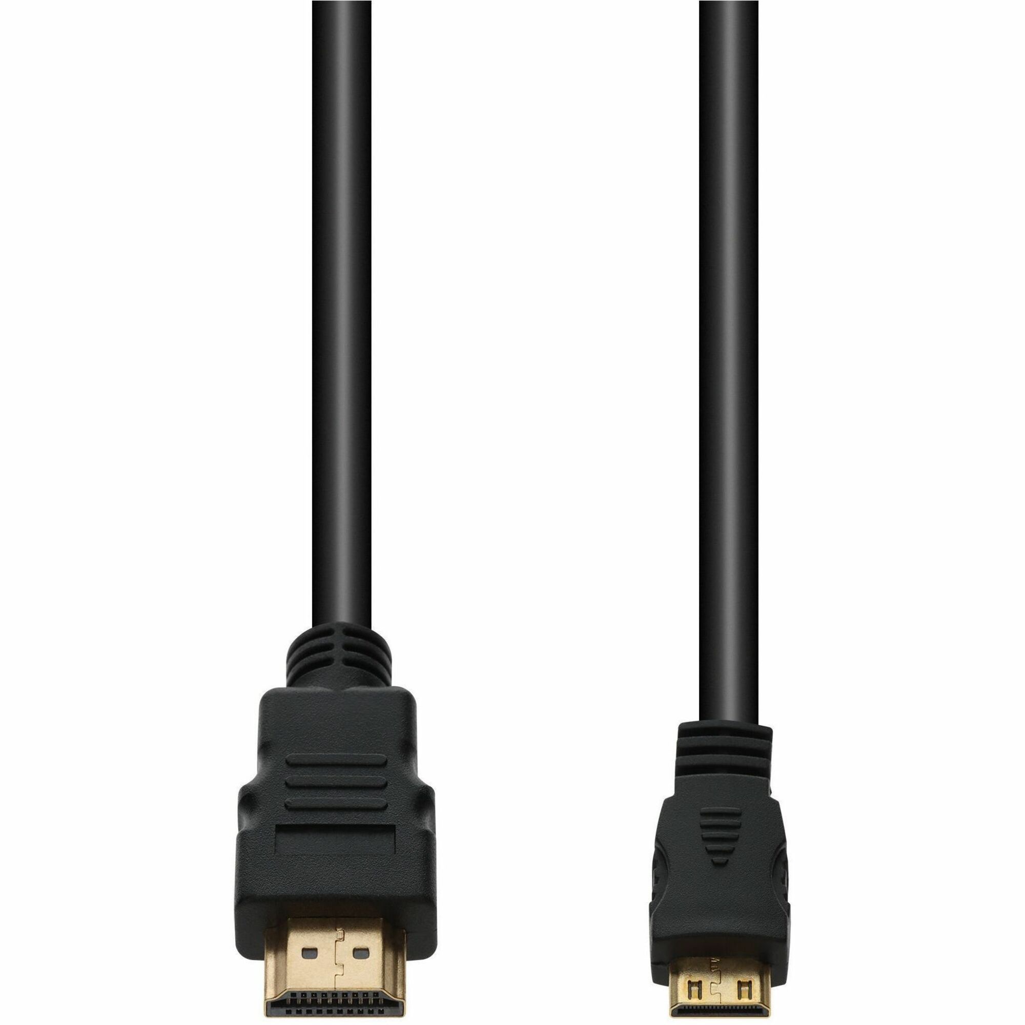 AddOn 25ft HDMI 1.4 (Male) to Micro-HDMI 1.4 (Male) Black Cable, 1080P 60Hz