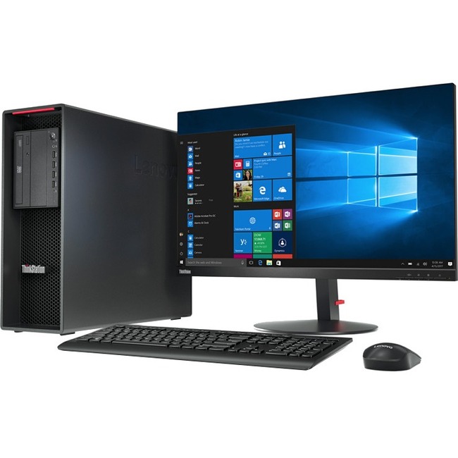 Lenovo ThinkStation P520 30BE00MXUS Workstation - 1 Xeon W-2255 - vPro Technology - 128 GB - 2 TB SSD - Tower