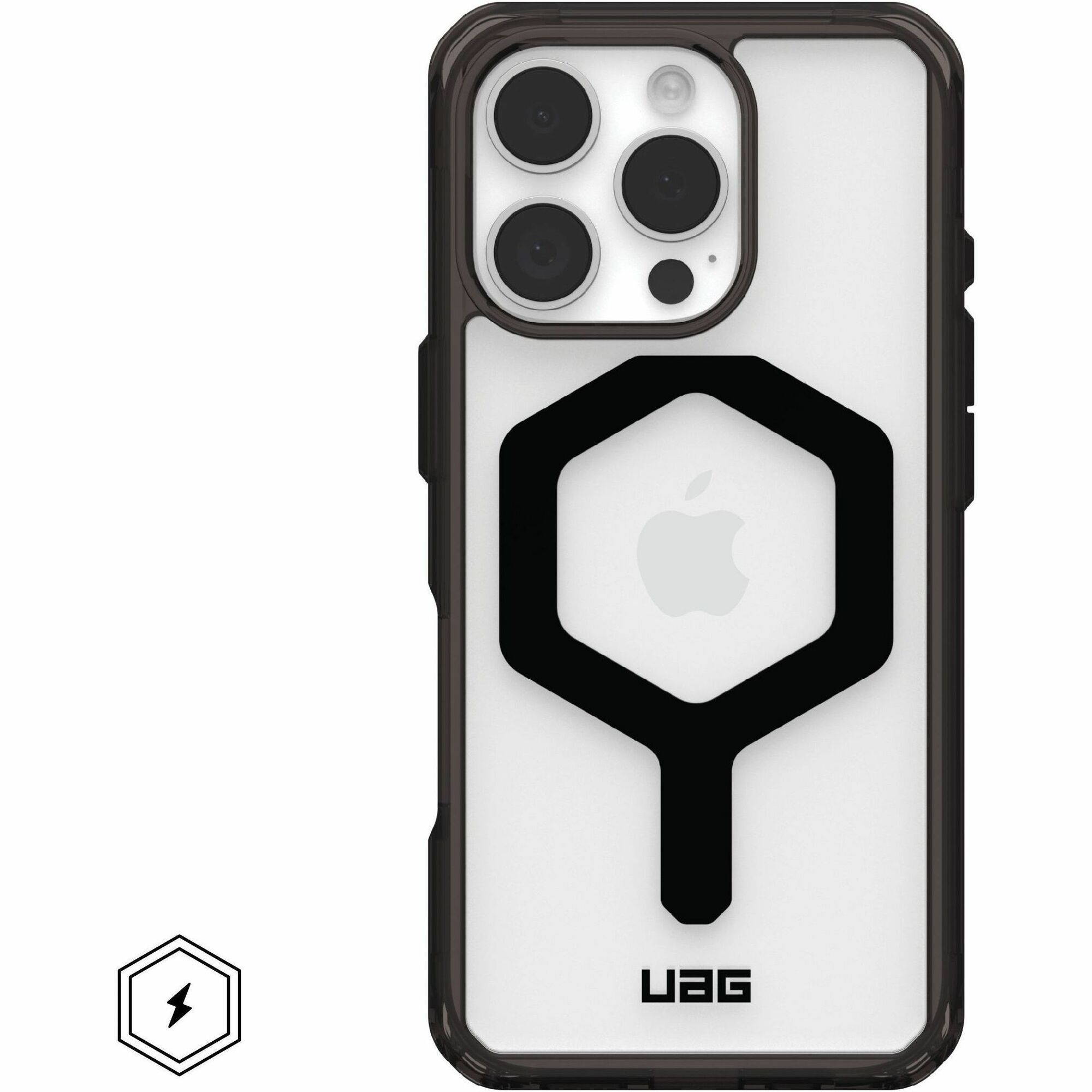 Urban Armor Gear Plyo iPhone 16 Pro Case - Black/Black