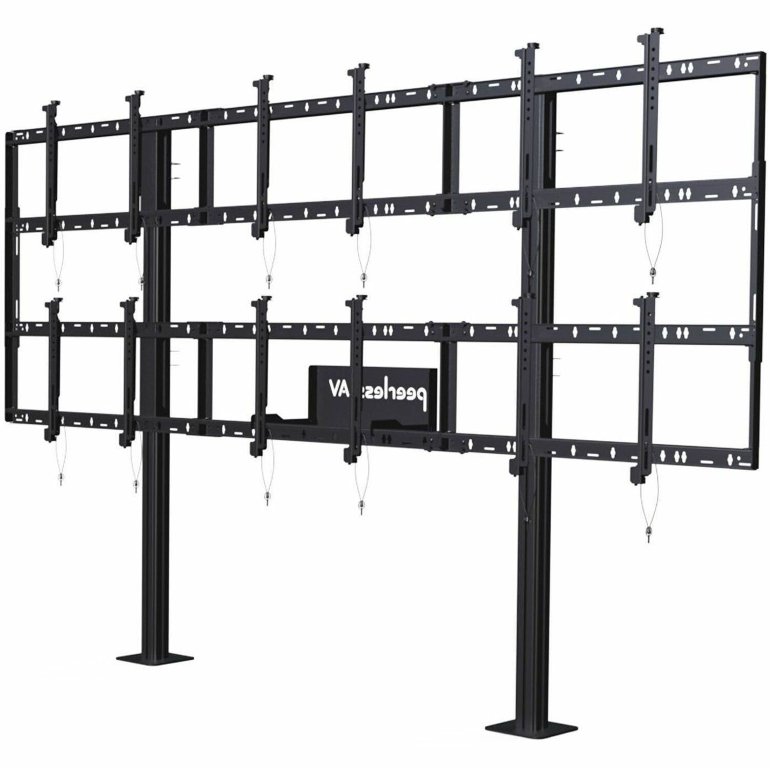 Peerless-AV&reg; SmartMount&reg; Modular Video Wall Pedestal Mount 3x2 Configuration for 46" to 55" Displays