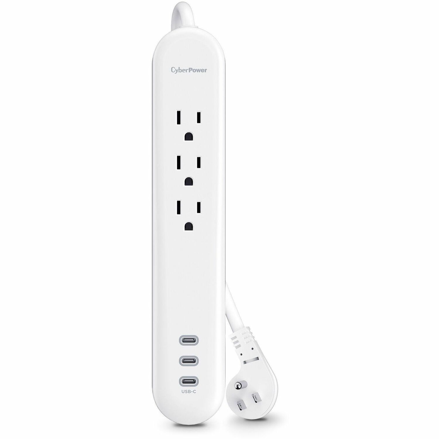 CyberPower P304UC3 Home and Office 2 - Outlet Surge Protector with 500 J Surge Suppression