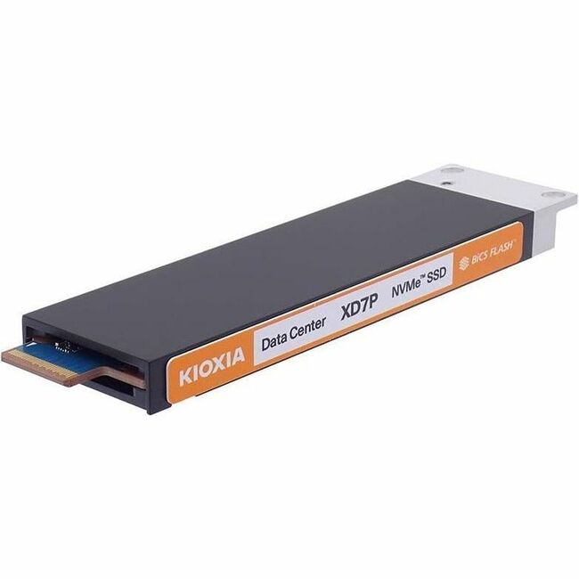 KIOXIA XD7P KXDZ1RJJ3T84 3.75 TB Solid State Drive - E1.S (9.5 mm) Internal - PCI Express NVMe (PCI Express NVMe 5.0 x2)