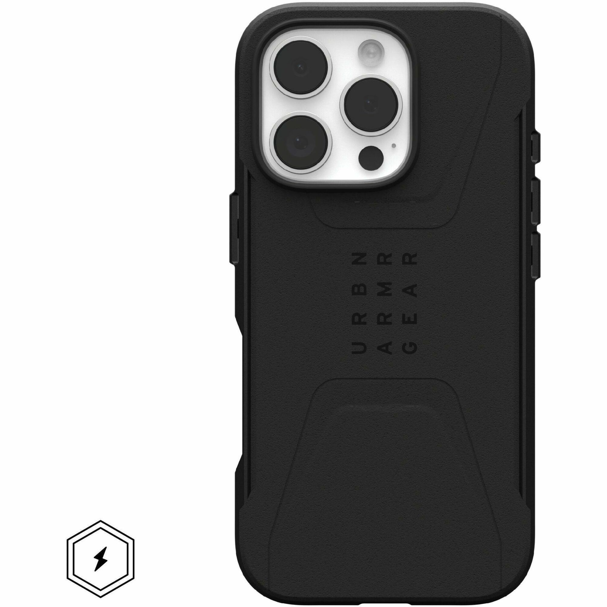 Urban Armor Gear Civilian iPhone 16 Pro Case - Black