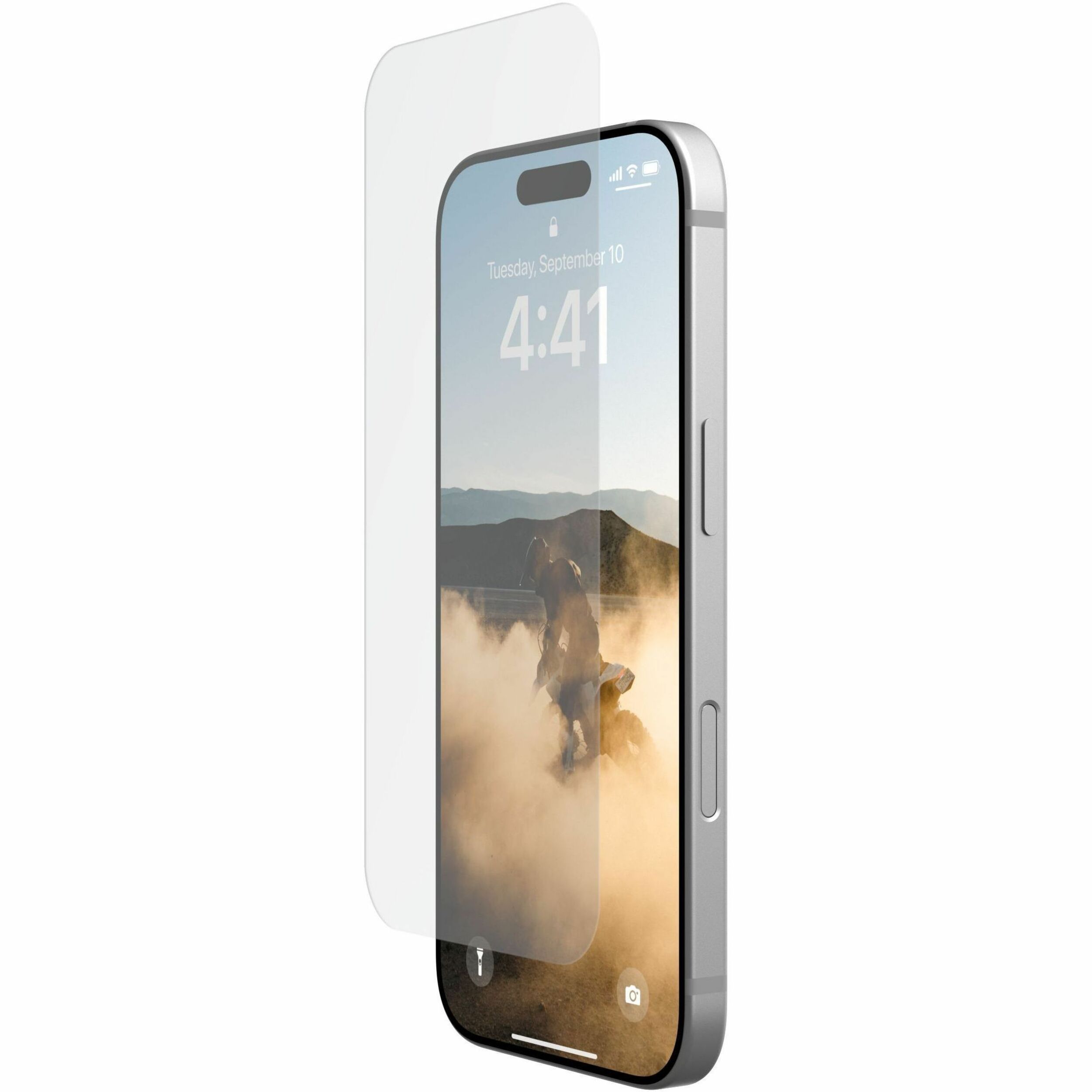 Urban Armor Gear Glass Screen Protector Shield Ultra For iPhone 16 Pro - Clear Clear