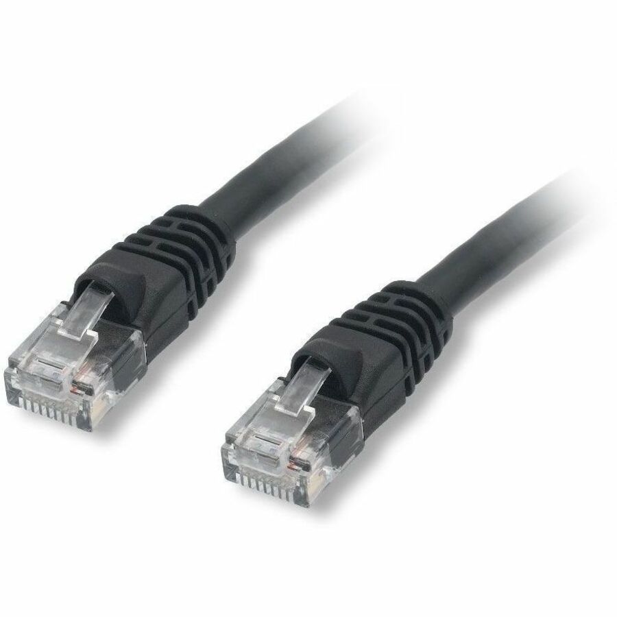 Comprehensive Cat5e 350 Mhz Snagless Patch Cable 50ft Black