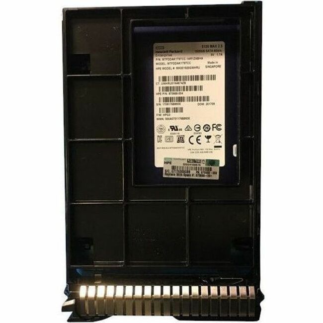 HPE Sourcing 1.92 TB Solid State Drive - 2.5" Internal - SATA (SATA/600) - Mixed Use