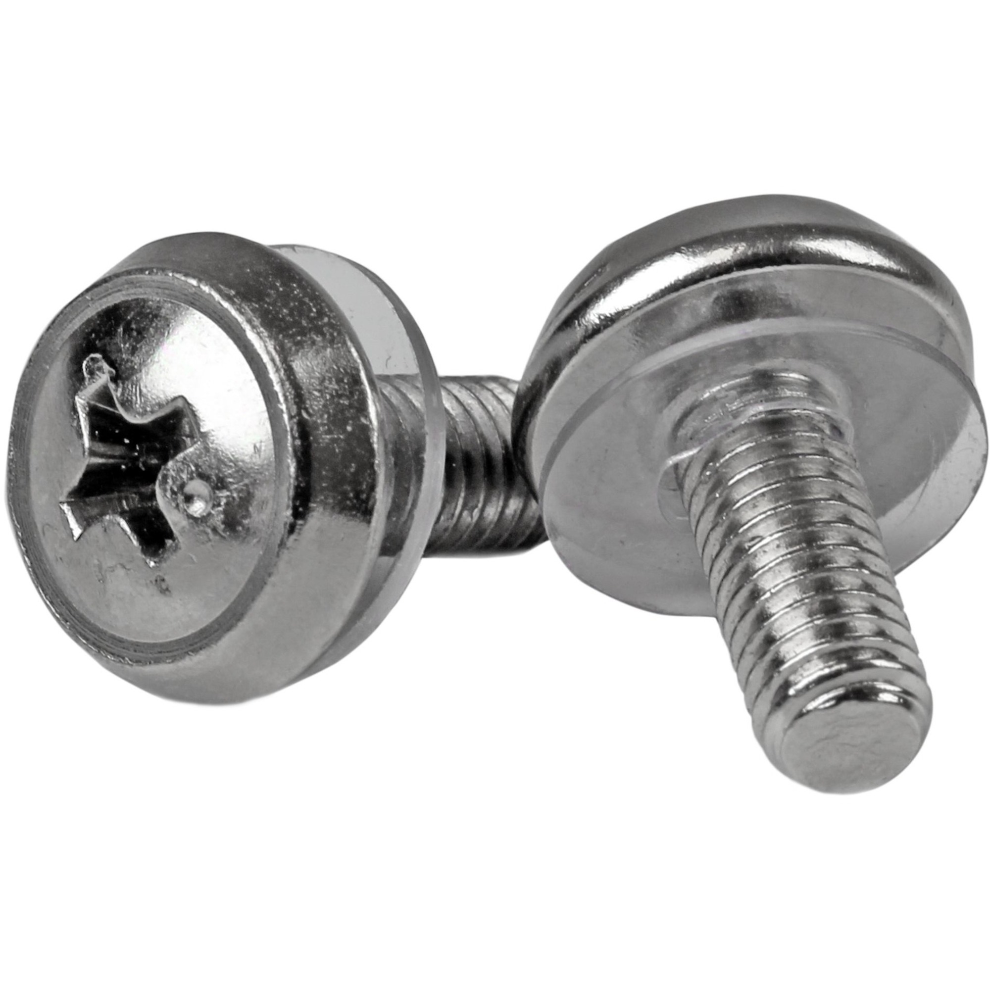 StarTech M5 x 12mm, Screws, 100 Pack, M5 Mounting Screws for Server Rack & Cabinet, TAA