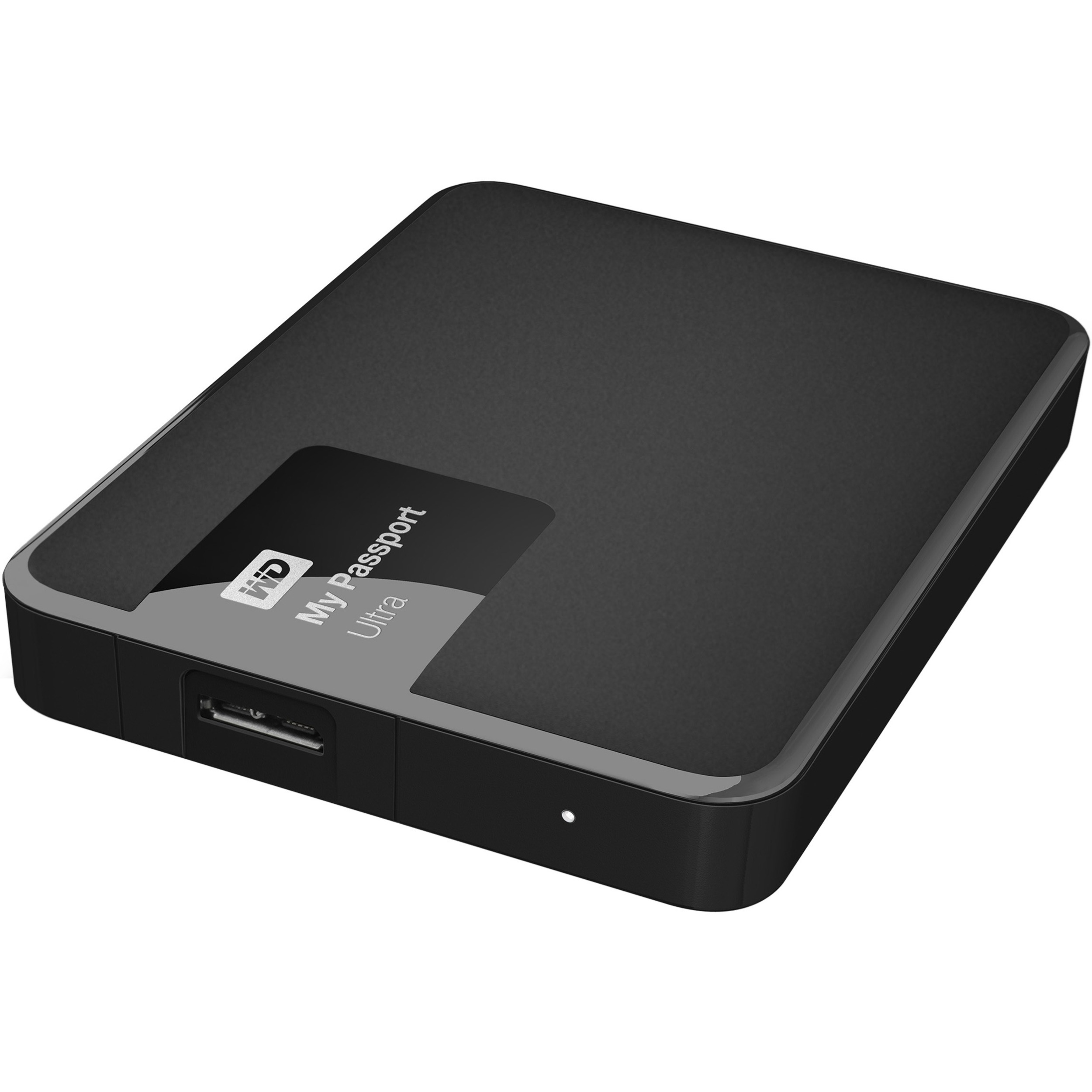 WD My Passport Ultra WDBBKD0020BBK-NESN 2 TB Portable Hard Drive - External - Classic Black