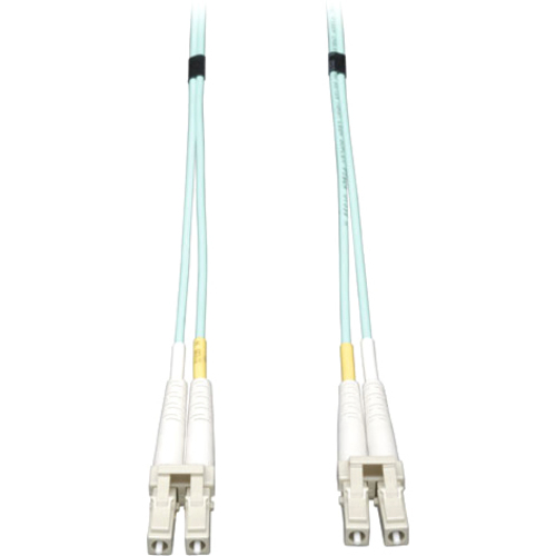Tripp Lite by Eaton 10Gb Duplex Multimode 50/125 OM3 LSZH Fiber Patch Cable (LC/LC) - Aqua 25M (82 ft.)