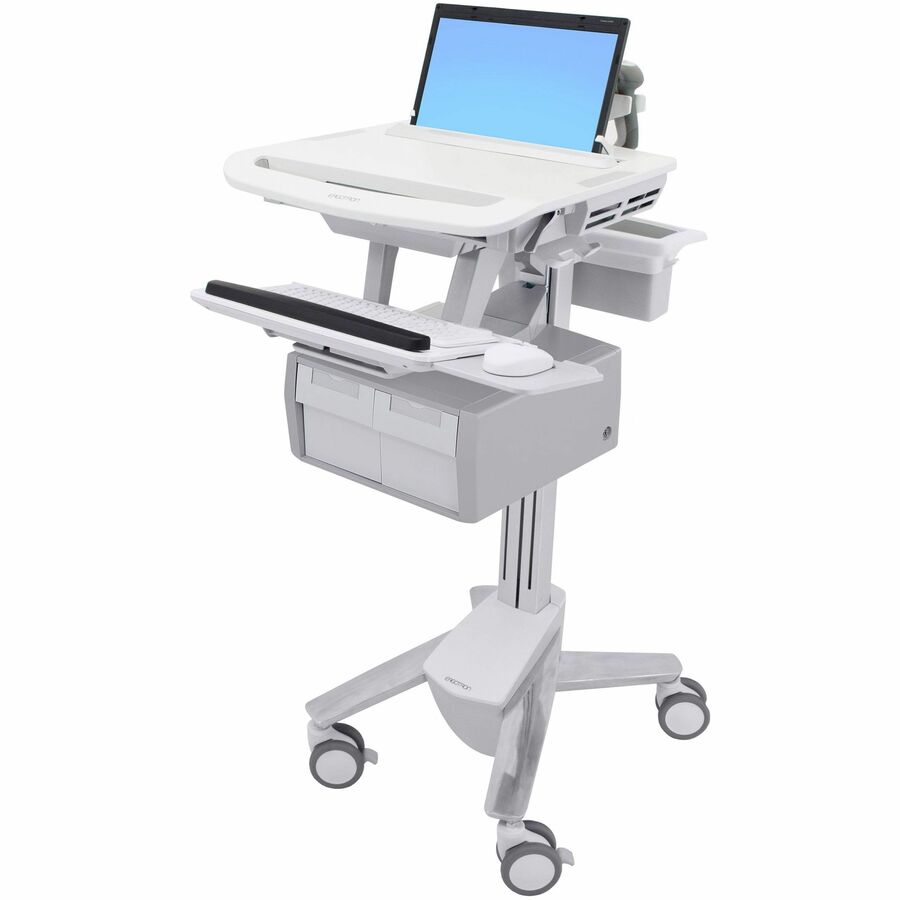 Ergotron StyleView Laptop Cart, 2 Tall Drawers (2x1)