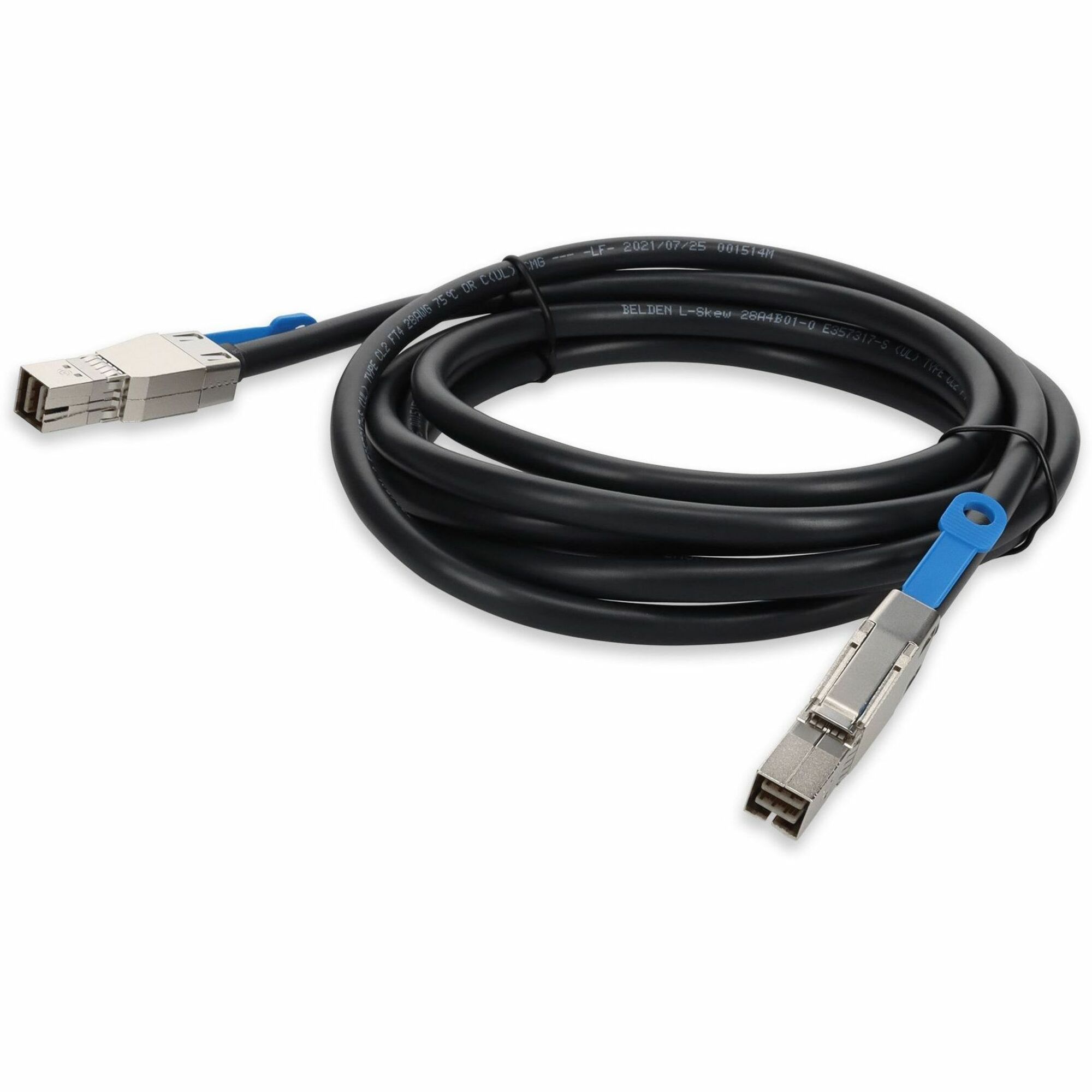 AddOn 4m Dell® 470-AATQ Compatible SFF-8644 External Mini-SAS HD Male to Male Storage Cable