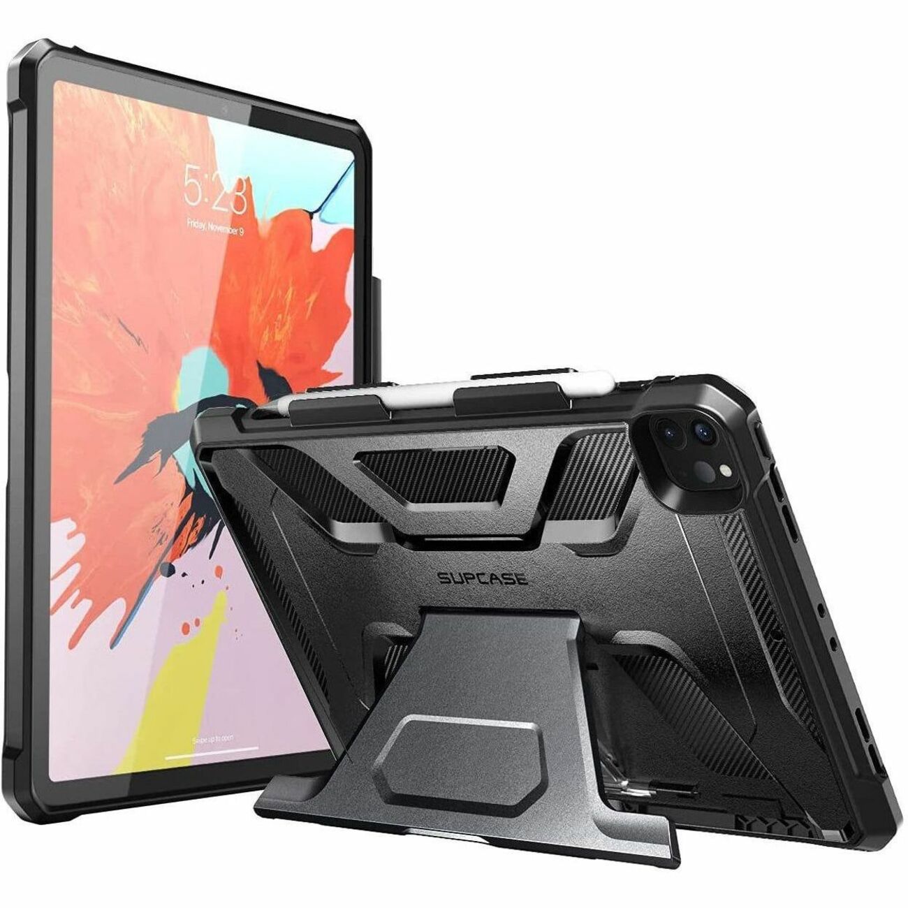 SUP iPad Pro 12.9 inch (2021 & 2022) Unicorn Beetle Rugged Case-Black