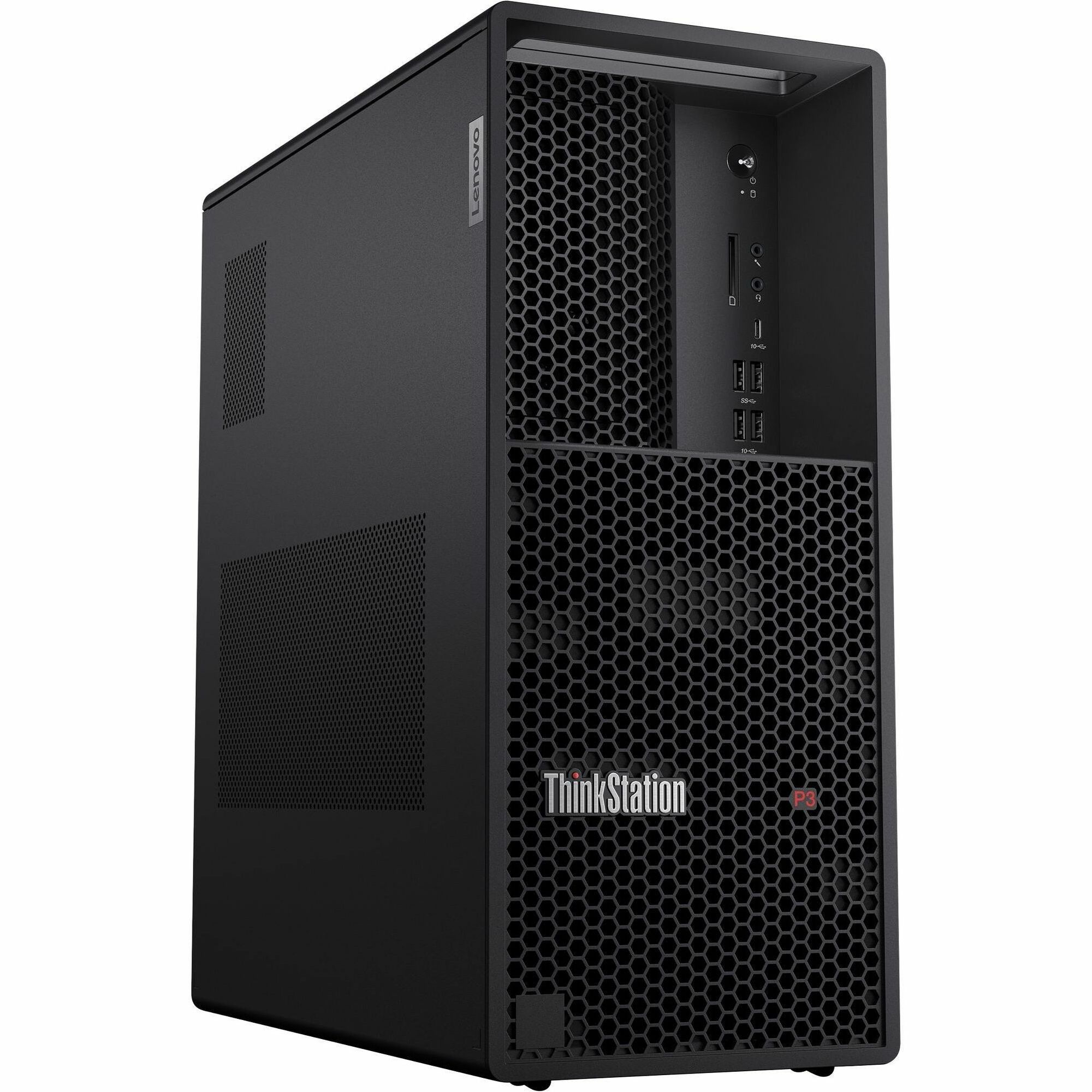 Lenovo ThinkStation P3 30GS00JVUS Workstation - 1 x Intel Core i9 14th Gen i9-14900 - 64 GB - 1 TB SSD - Tower - Black