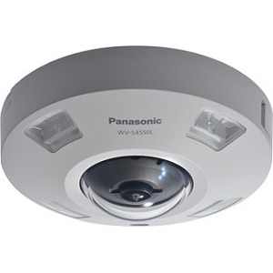 Panasonic WV-S4550L 5 Megapixel Network Camera - Monochrome, Color - Dome