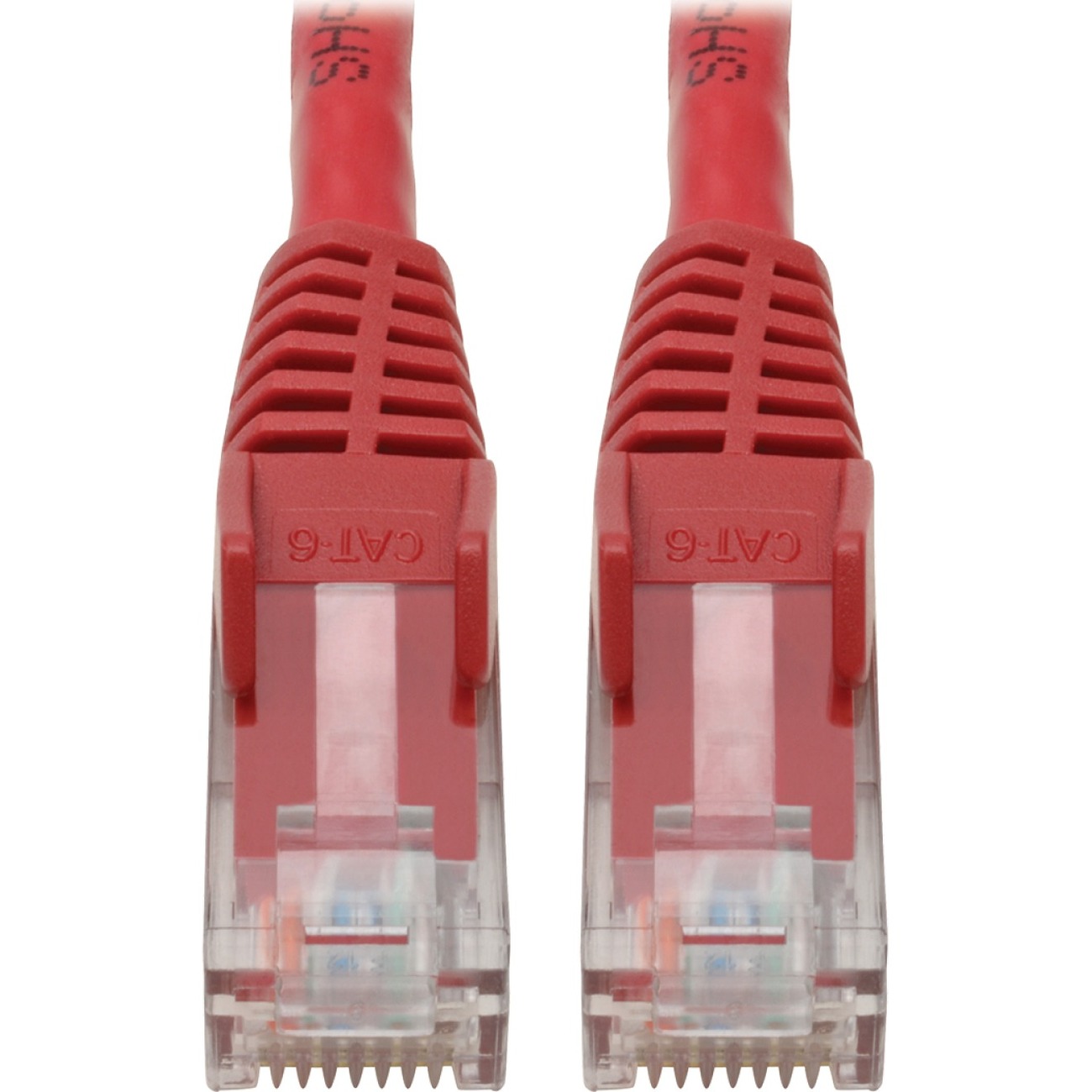 Tripp Lite by Eaton Cat6 Gigabit Snagless Molded (UTP) Ethernet Cable (RJ45 M/M) PoE Red 4 ft. (1.22 m)