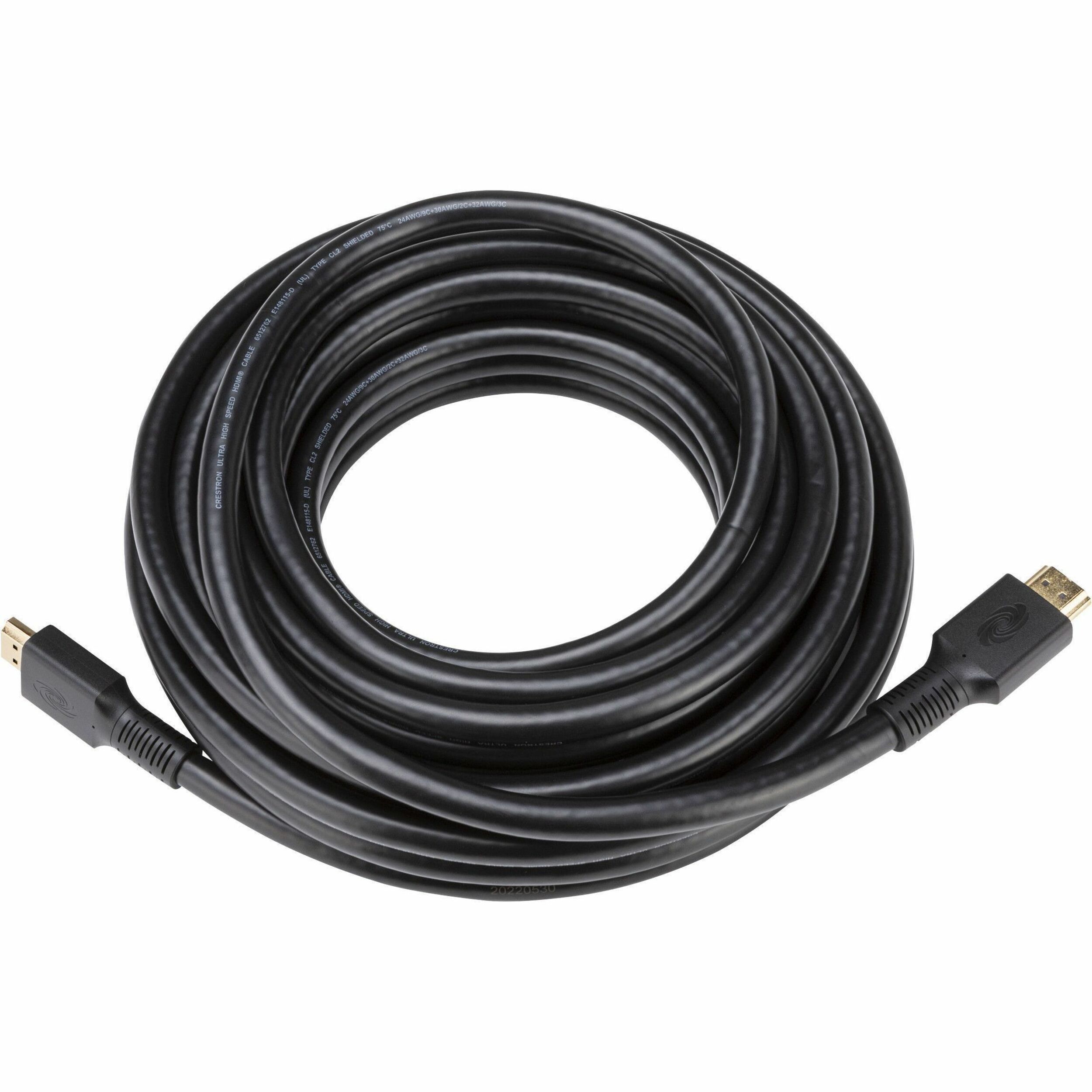 Crestron Certified HDMI 2.1 Cable, 48 Gbps, 30 ft (9.1 m)