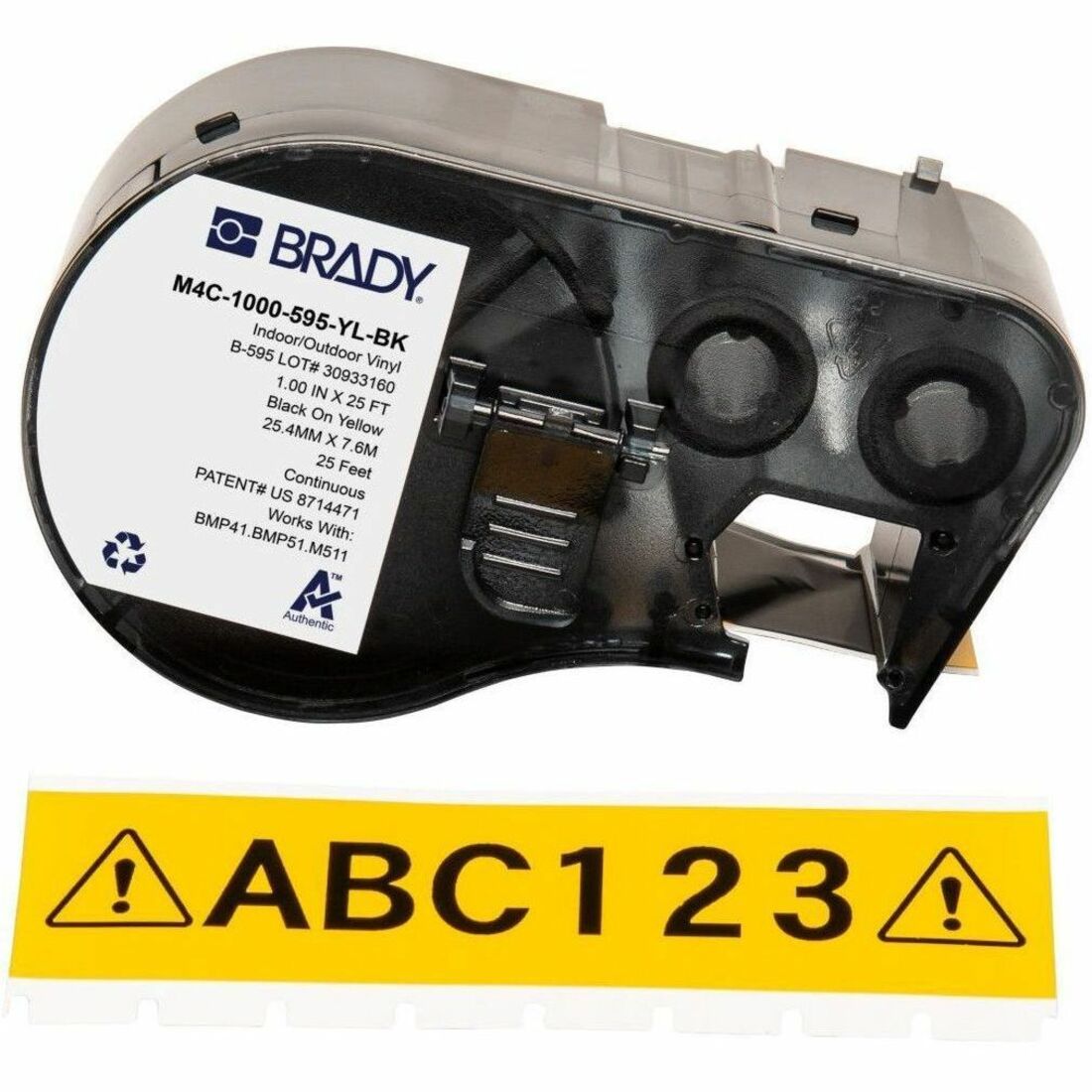 Brady Multipurpose Label