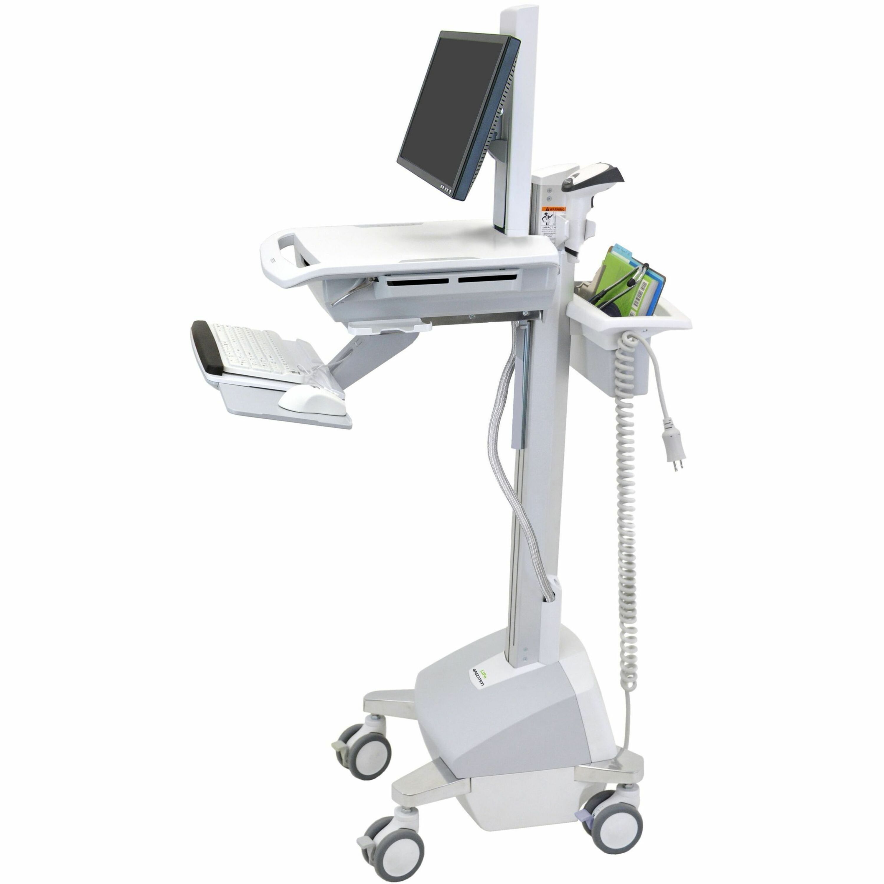 Ergotron StyleView Cart with LCD Pivot, LiFe Powered, US/CA/MX
