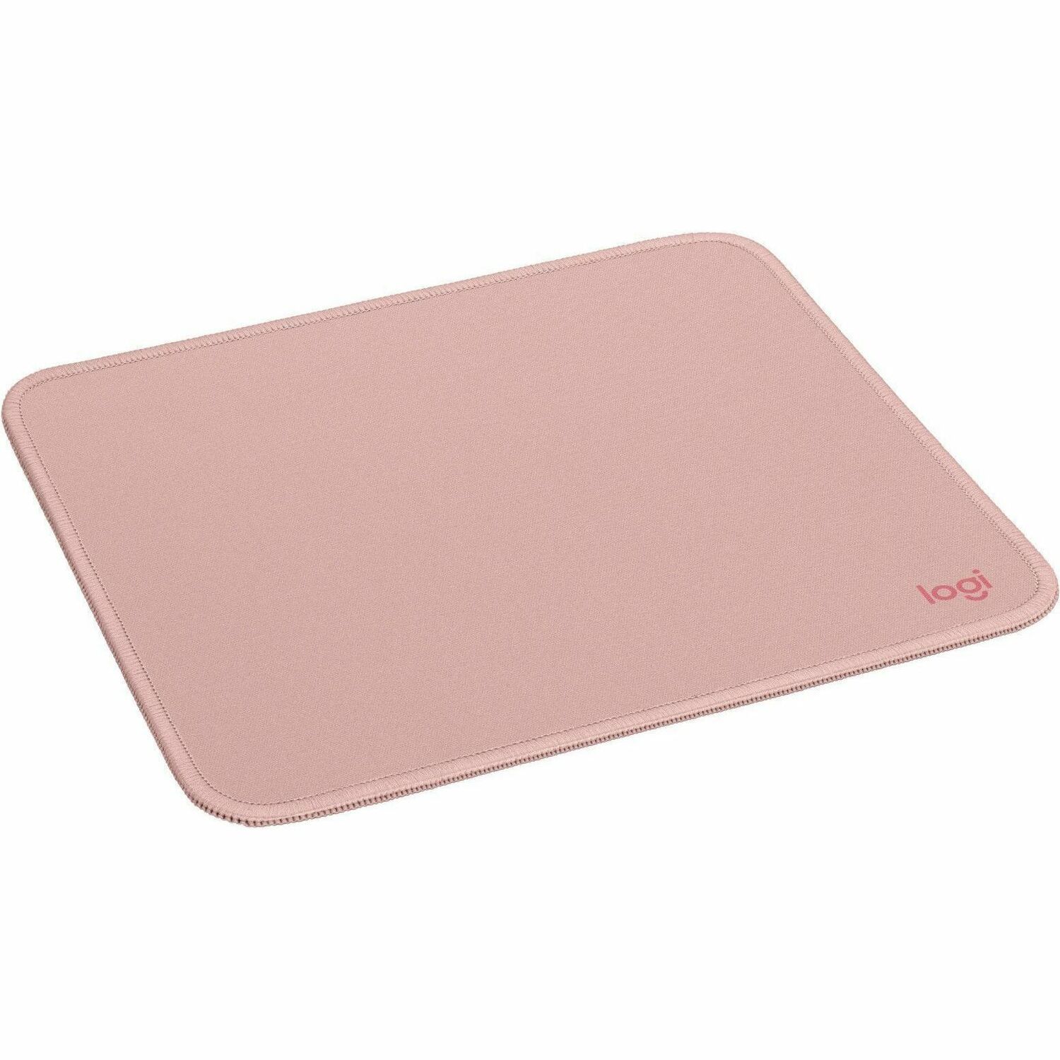 Logitech Mouse Pad - Studio Series, Computer Mouse Mat with Anti-slip Rubber Base, Spill-Resistant Surface, Darker Rose