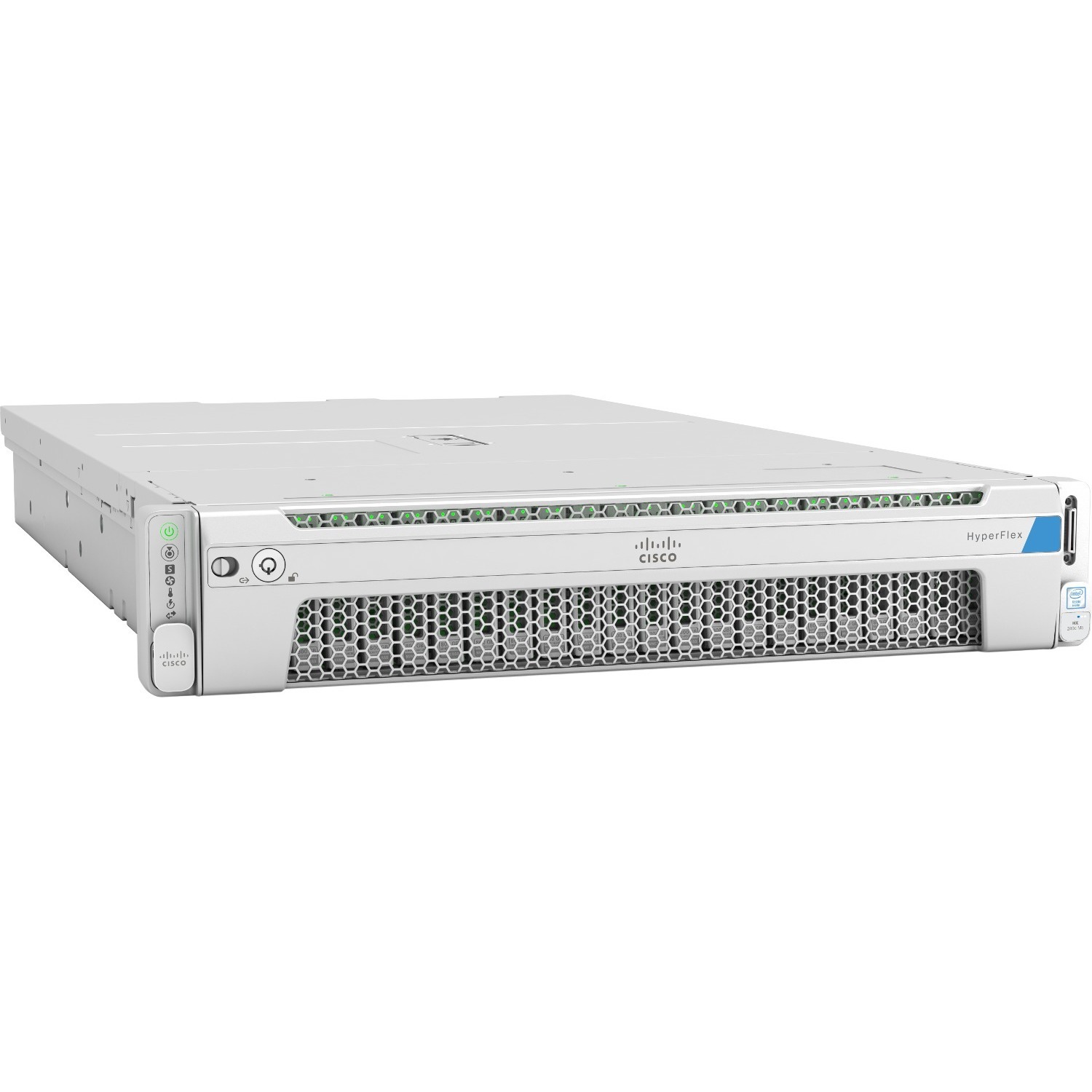 Cisco HyperFlex HX240c M5 2U Rack Server - 2 Xeon Silver 4114 2.20 GHz - 384 GB RAM - 240 GB SSD - 12Gb/s SAS Controller