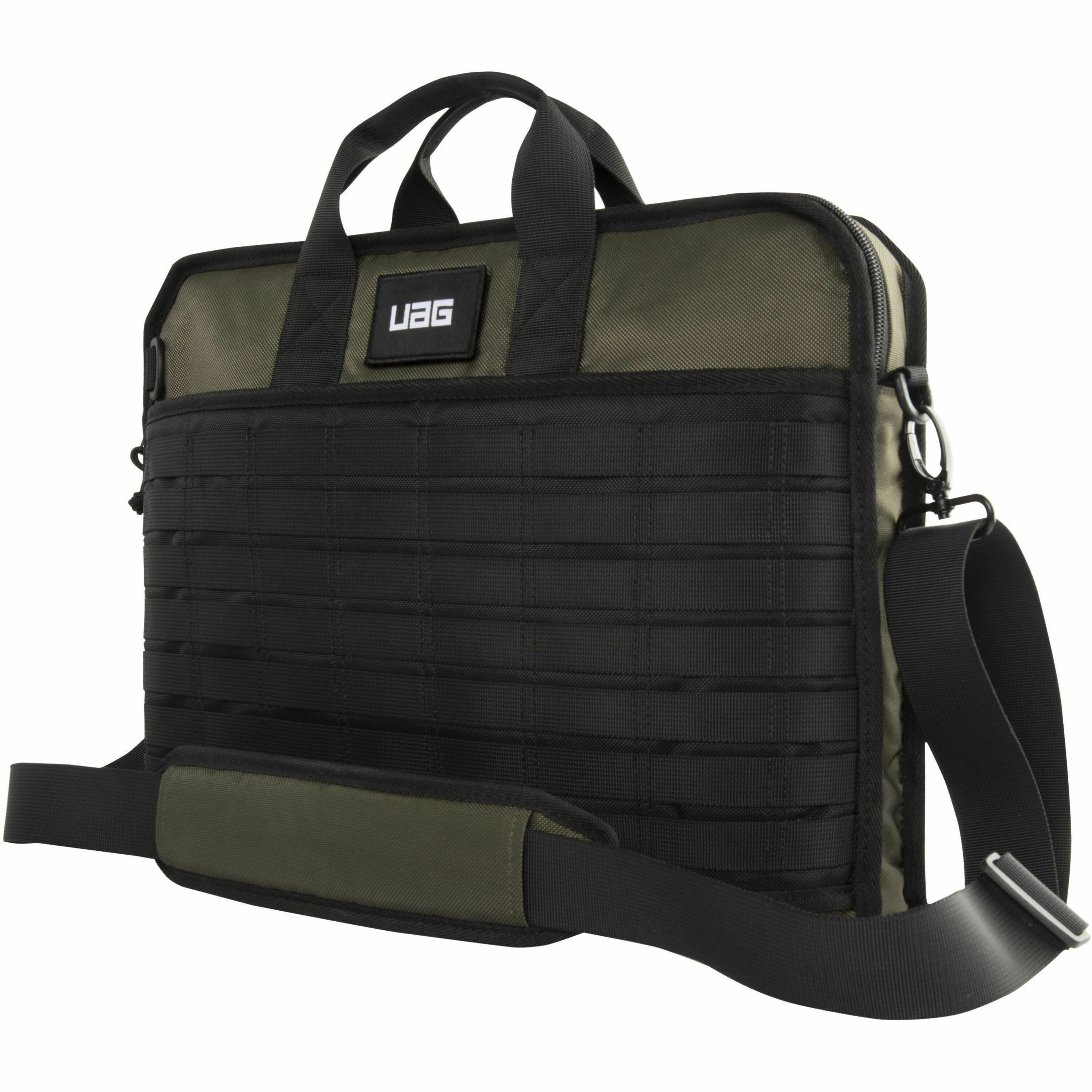 Urban Armor Gear Tactical Rugged Carrying Case (Briefcase) for 15" to 16" Apple Accessories, AirPods, MacBook Pro, Notebook, Tablet - Olive