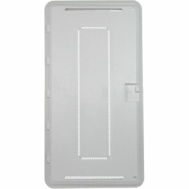 On-Q 30-Inch Plastic Media Enclosure Media Box with Trim Ring and Hinged Door