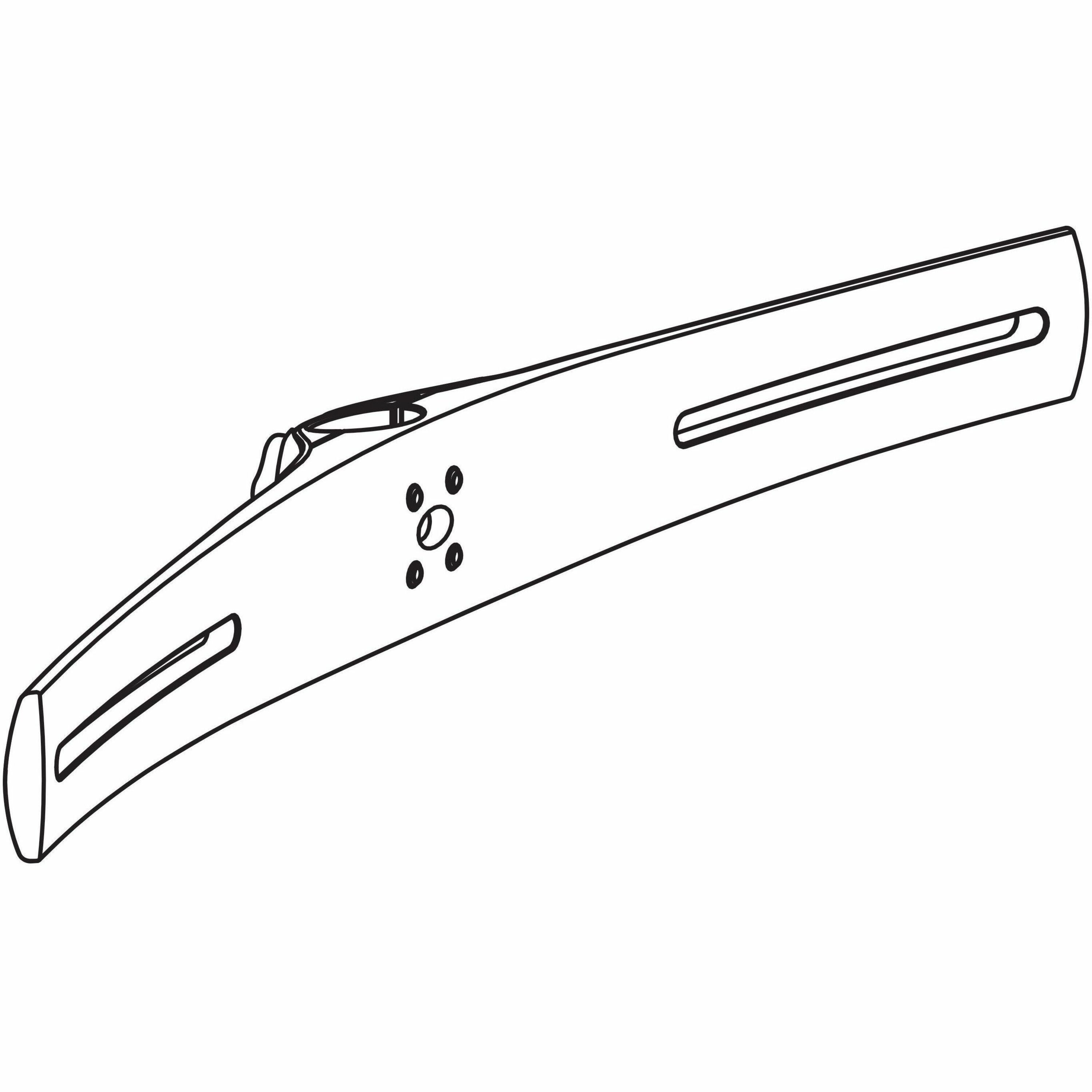 Ergotron Crossbar for Display, LCD Display - Black