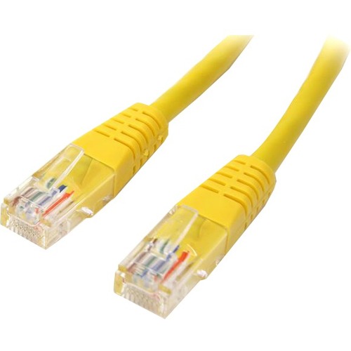 StarTech 15 ft Yellow Molded Cat5e UTP Patch Cable